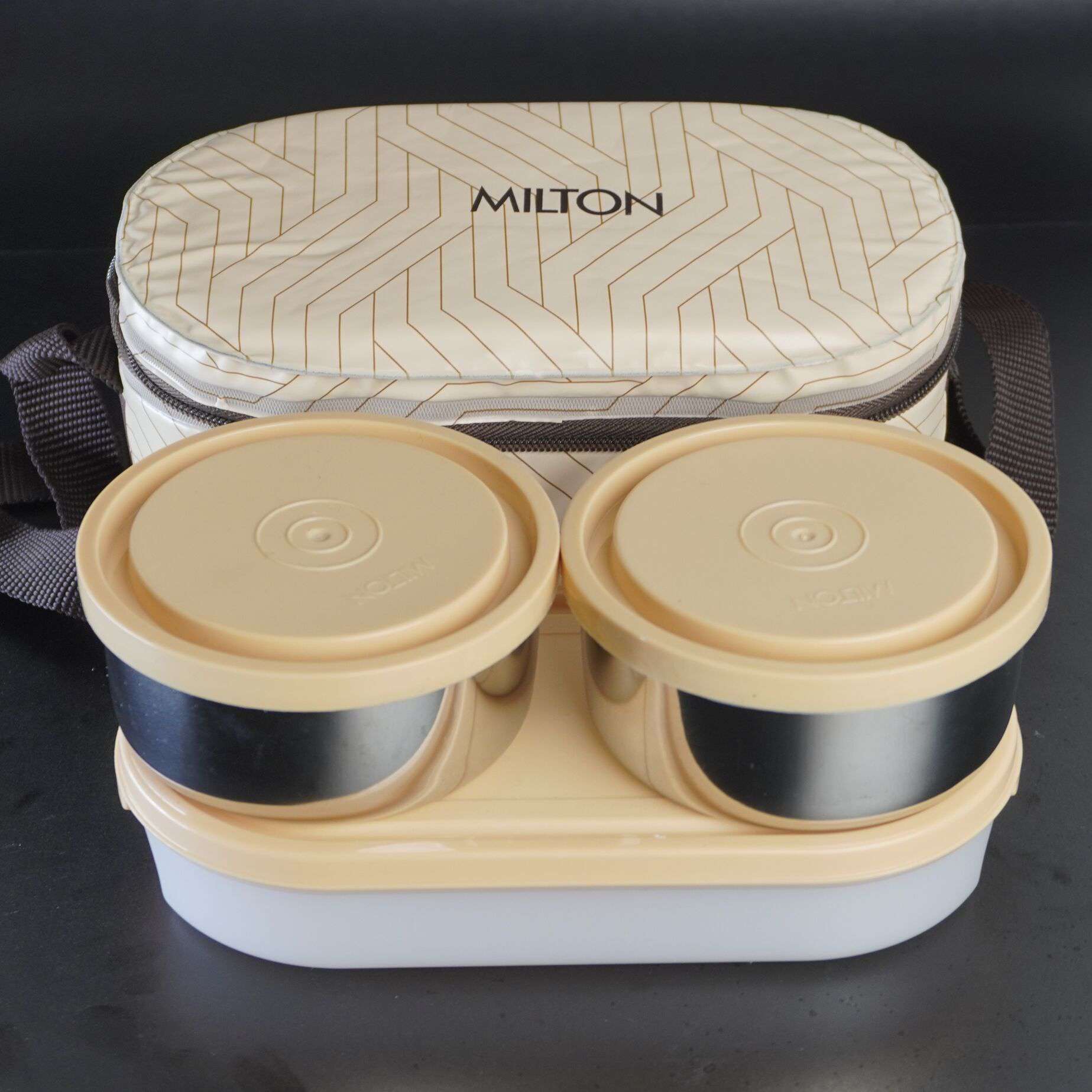Milton Softline Executive Lunch Tiffin - Insulated Lunch Box Set