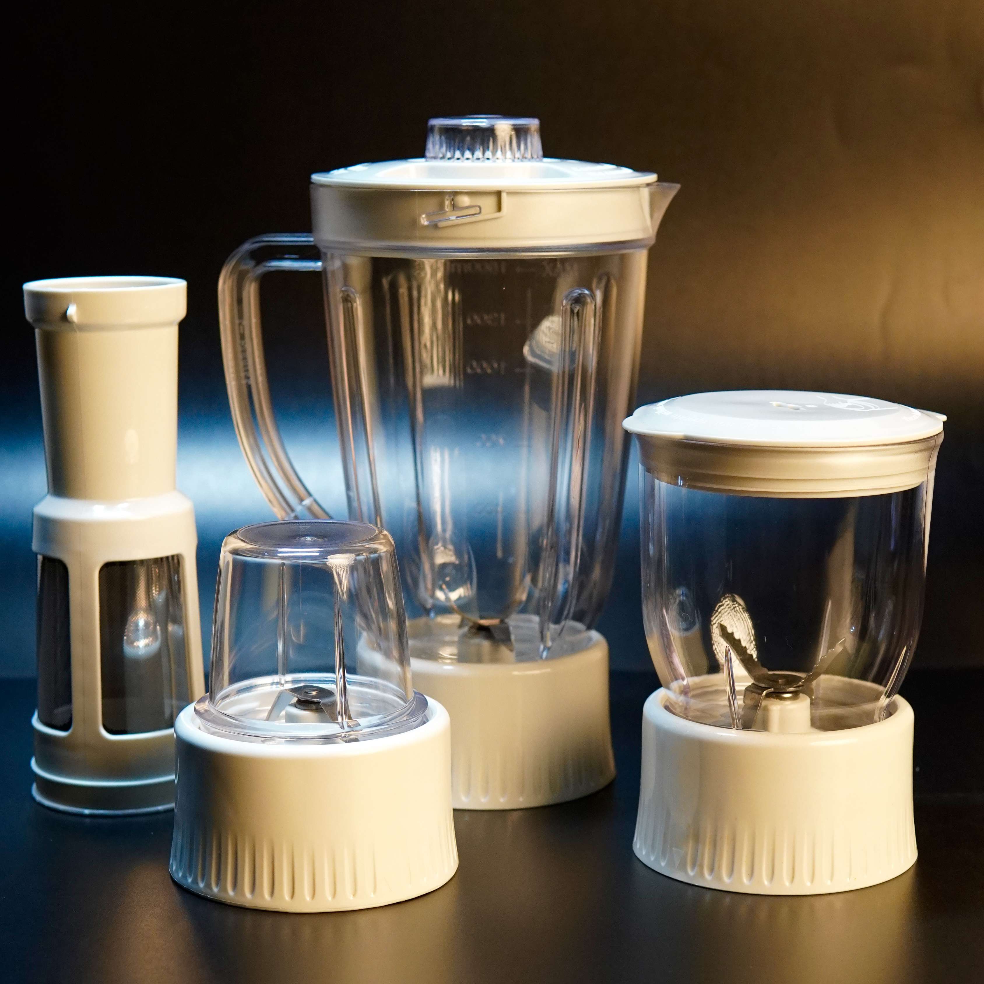Novena BL-604 4-in-1 Blender with Mincer, Mill, and Filter