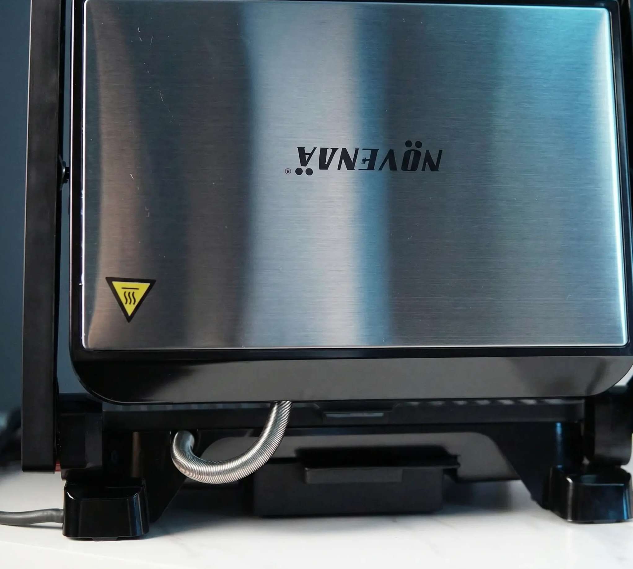 Novena NGM-1875 Electric Contact Grill & Sandwich Press – 1800W, 3-in-1 Cooking (Contact / Press / Open Grill)