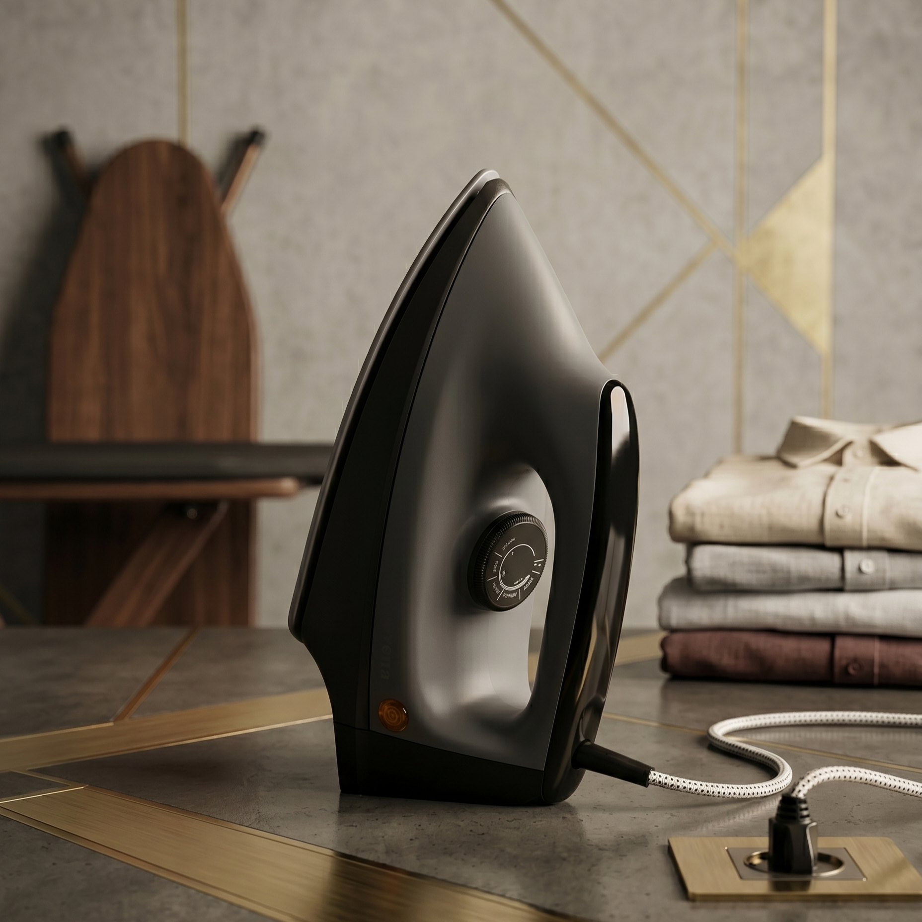 Novena Black Berry NI-1179 Electric Dry Iron – 1000W
