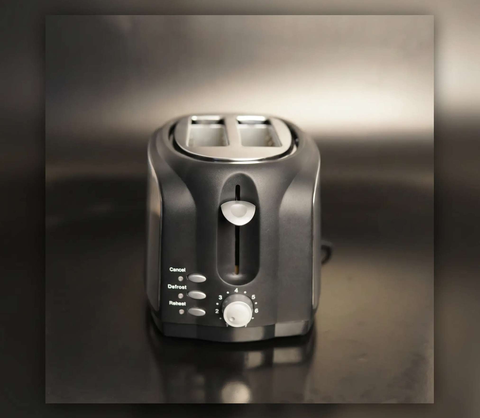 Novena NBT-2227 2-Slice Cool Touch Toaster – 700W with Stainless Steel Panels and Multi-Function Controls