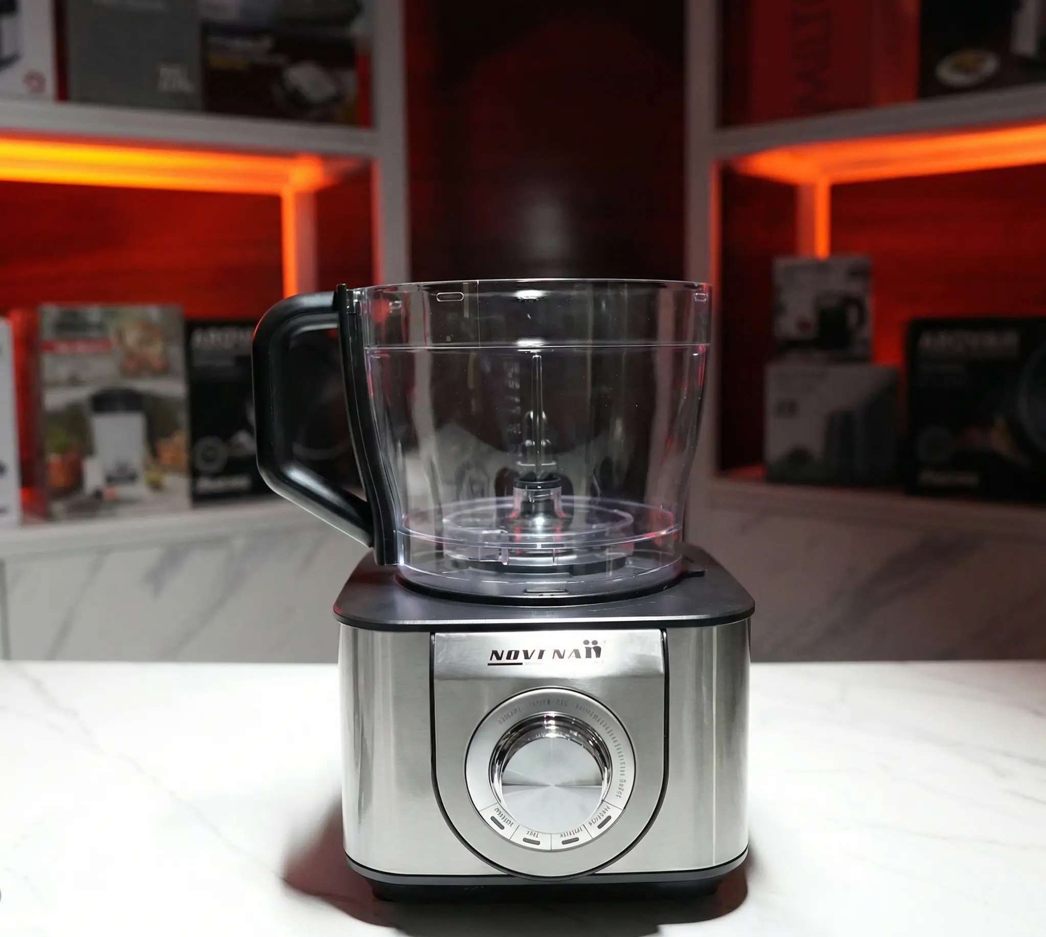 Novena NMFP-780 Top 8 Blade Food Processor – 1400W Full Copper Motor, 3.2L Capacity Multi-Functional Kitchen Helper
