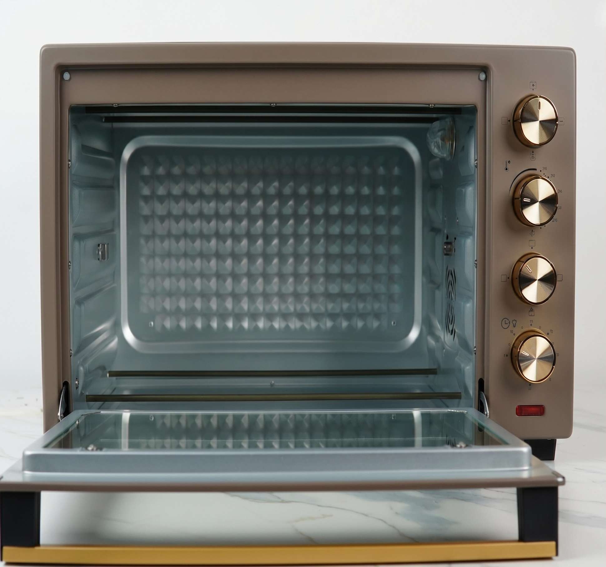 NOVENA NGO-555G 55L Convection Rotisserie Electric Oven with Timer - 2000W Inverter Technology