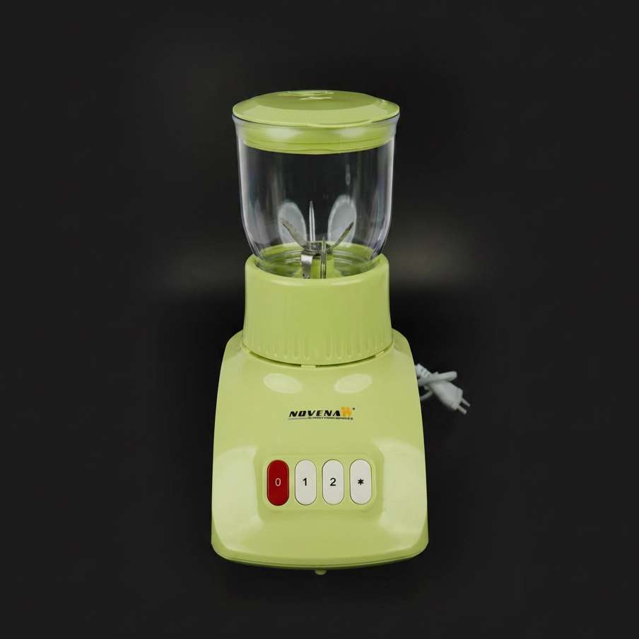 Novena Black Berry BL-404, 4-in-1 Blender – 1.6L Unbreakable PC Jar, Mincer, Dry Mill, and Soybean Filter with Stainless Steel Blades