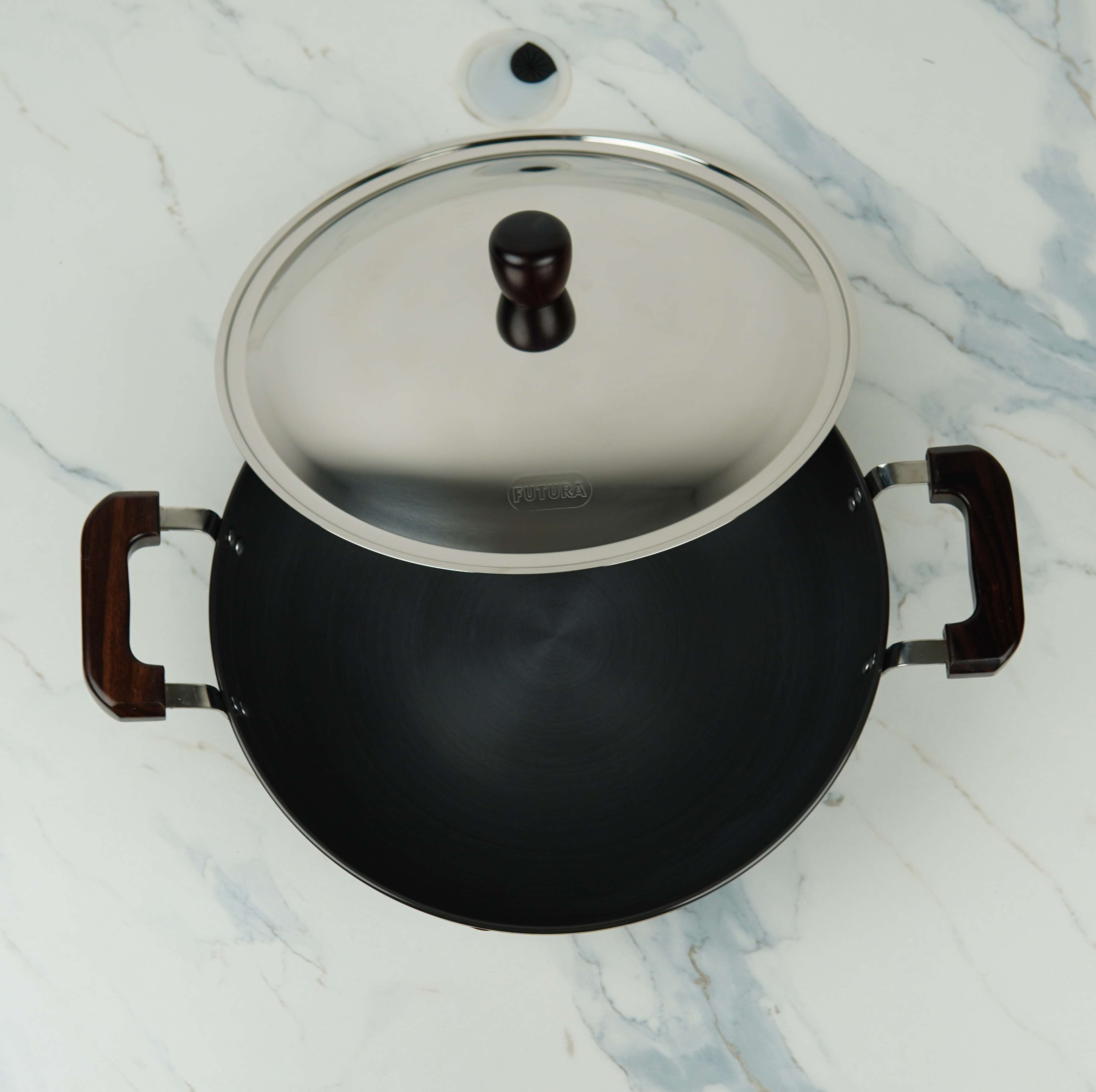 Hawkins Futura Hard Anodized Deep Fry Pan –3.75L
