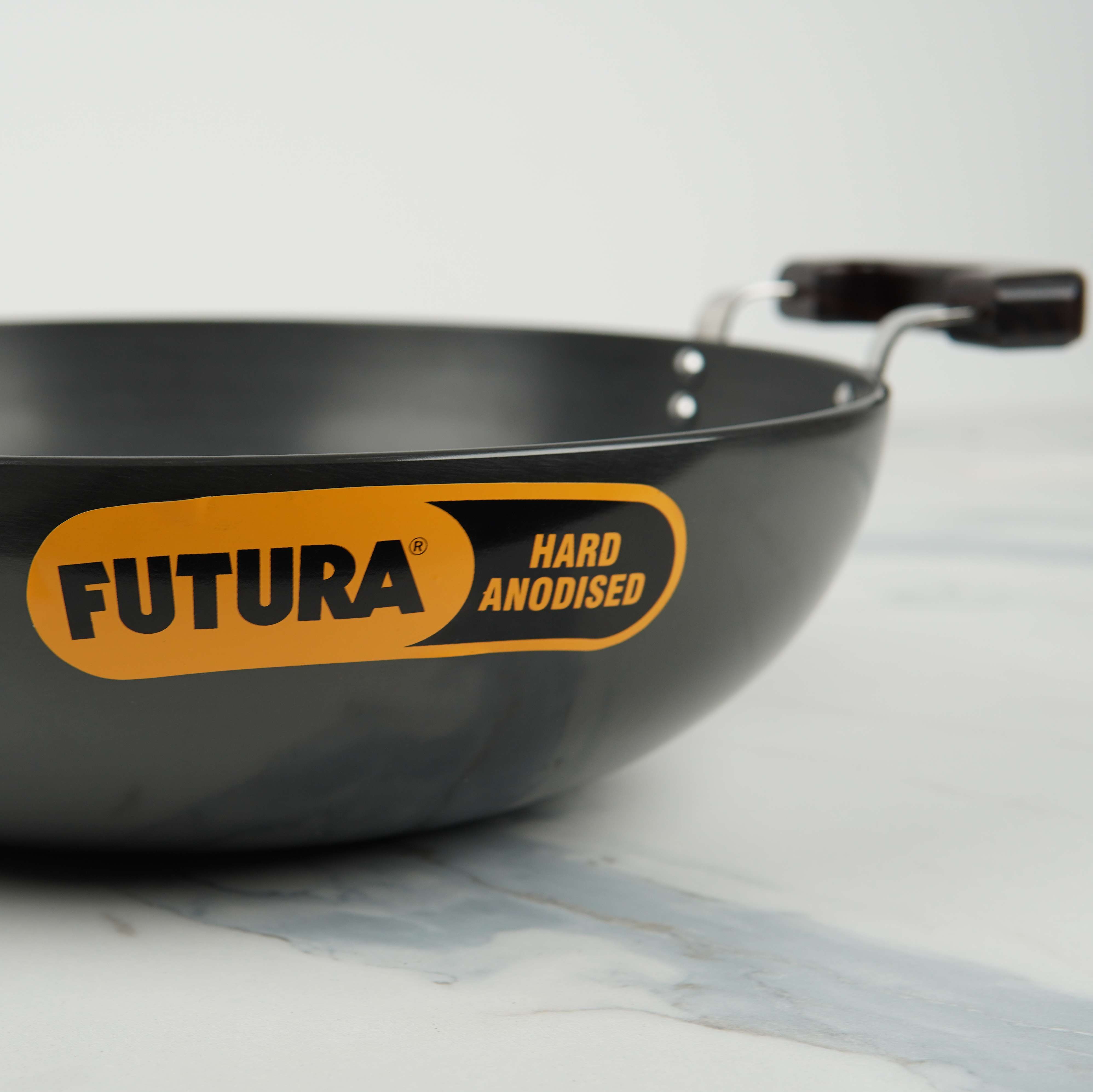 Hawkins Futura Hard Anodized Deep Fry Pan –7.5L