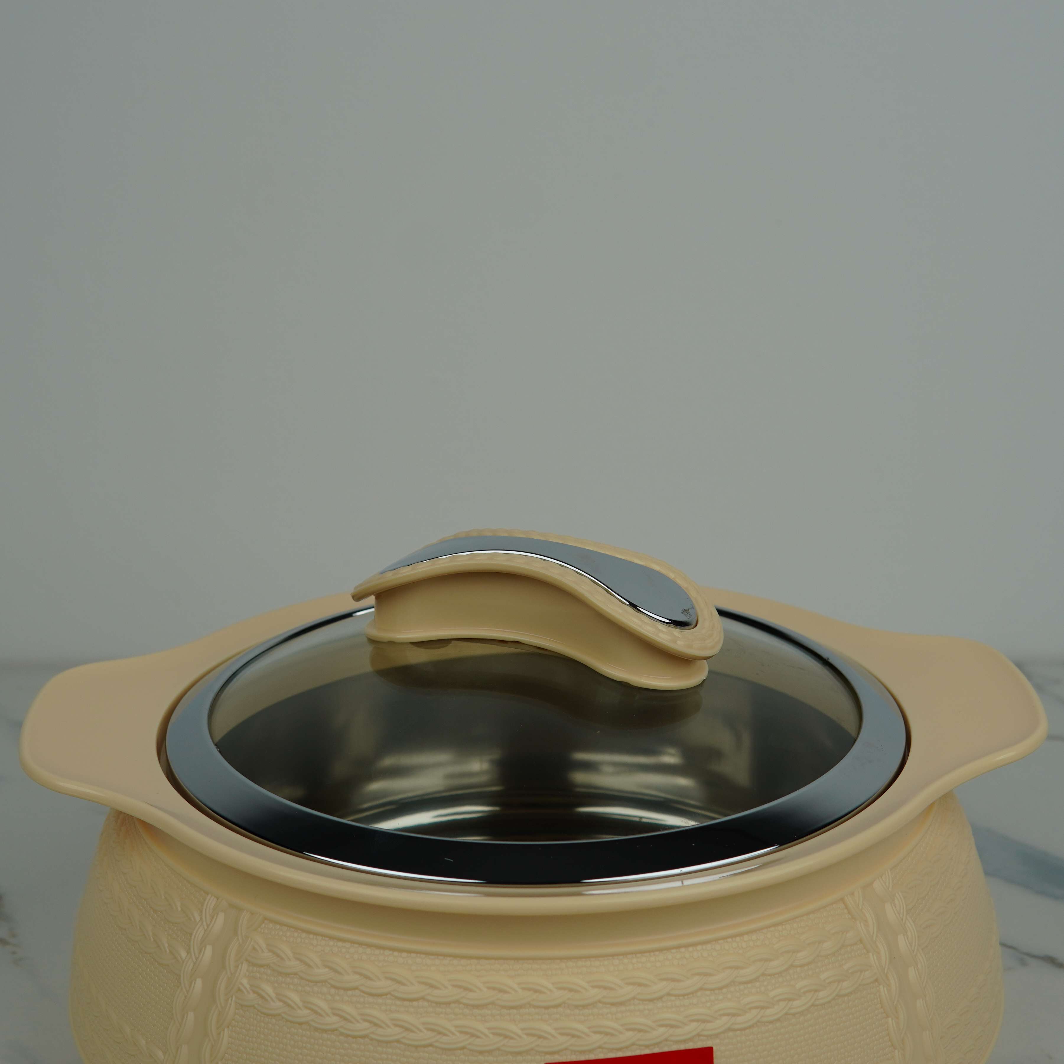 MILTON WEAVE Thermoware Insulated Casserole Set - 3 Piece (1000ml/1500ml/2500ml) | 6 Hour Hot & Cold | Steel Liner