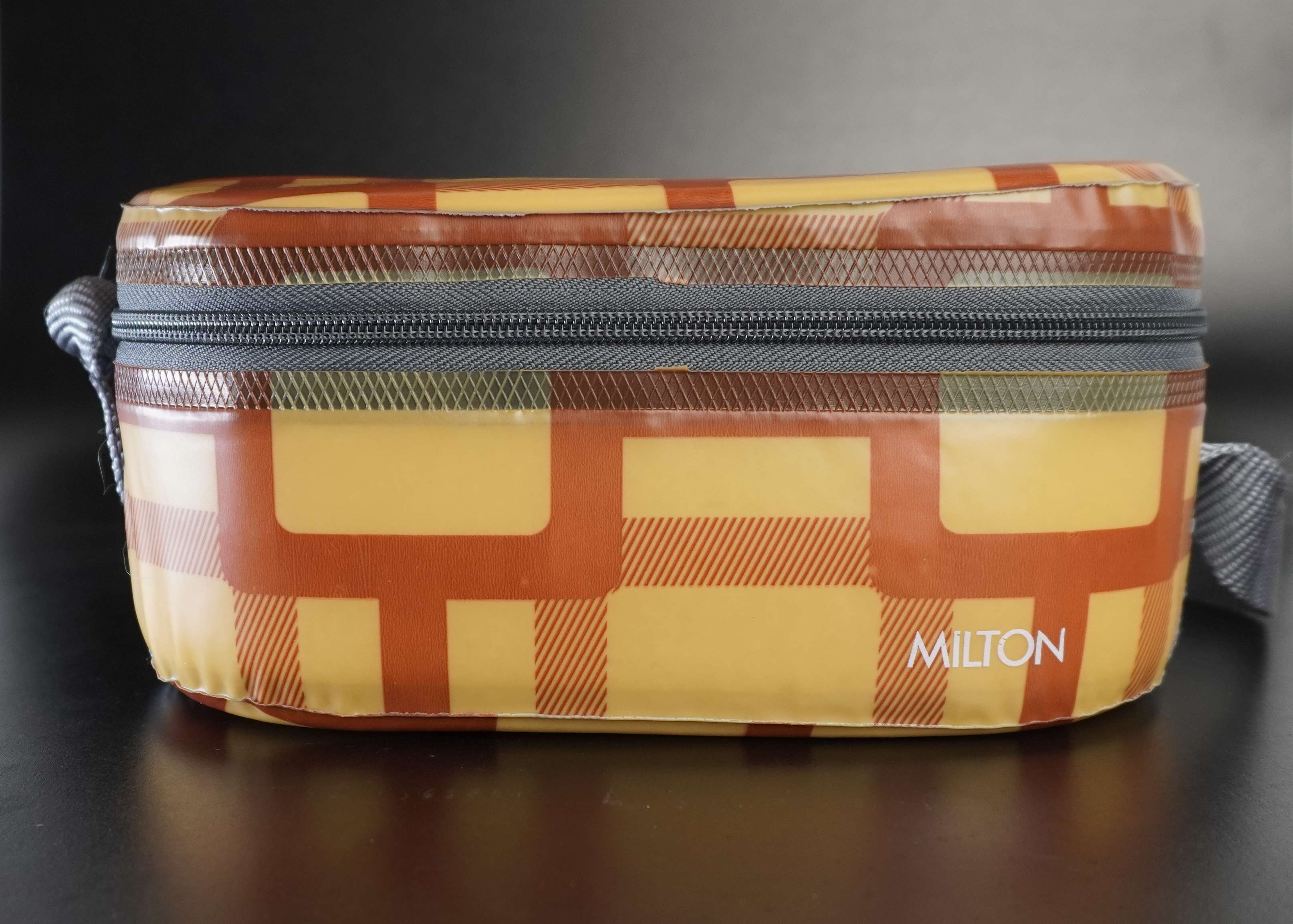 Milton Corporate Lunch Steel Softline Tiffin – 3-Piece Insulated Stainless Steel Set