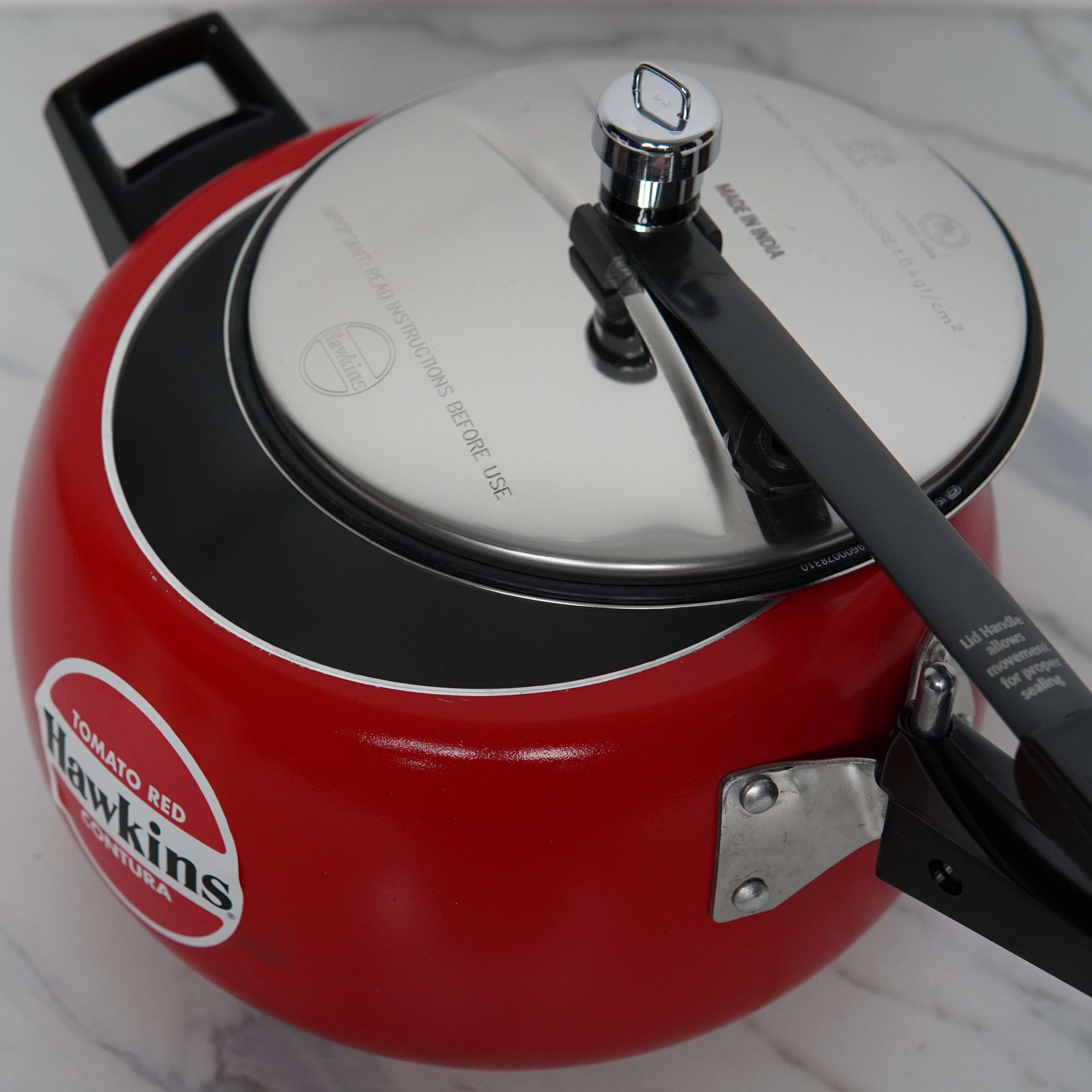 Hawkins Contura Ceramic Virgin Aluminum Pressure Cooker – 5L