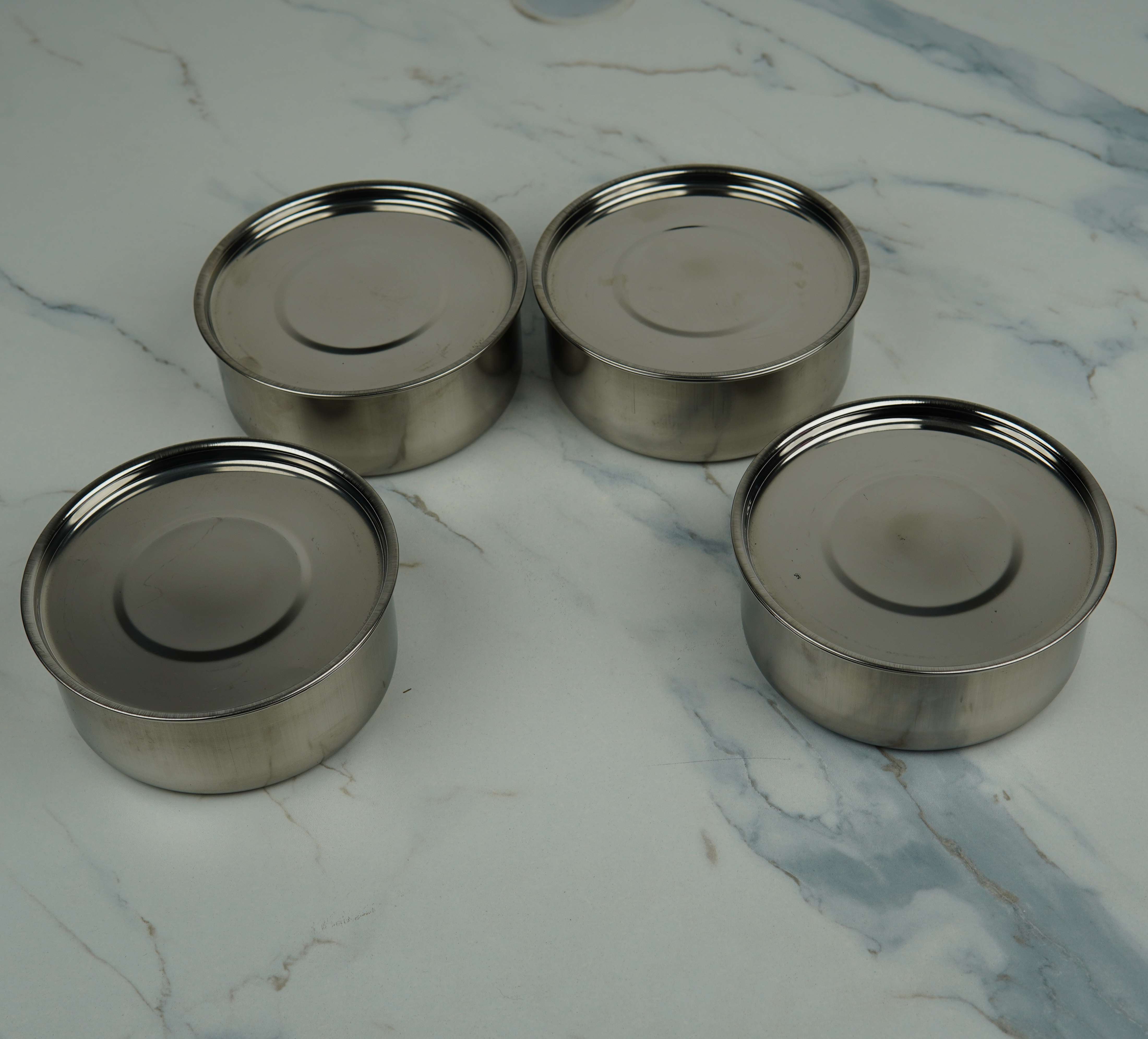 Milton Sheriff 4 Thermoware Insulated Tiffin – 4-Piece Stainless Steel Set