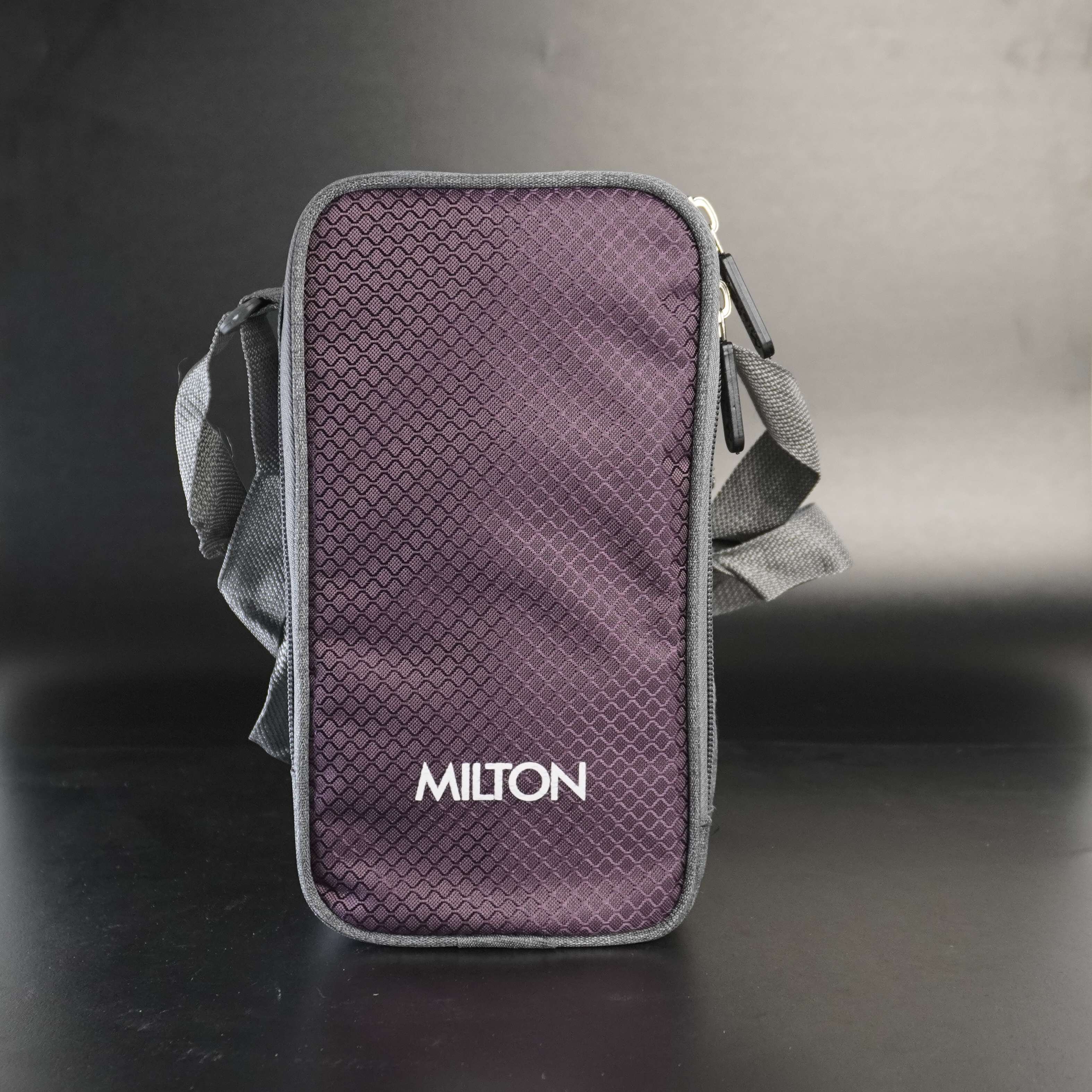 Milton Stack Pack 3 Steel Softline Tiffin – 3-Piece Insulated Lunch Box Set