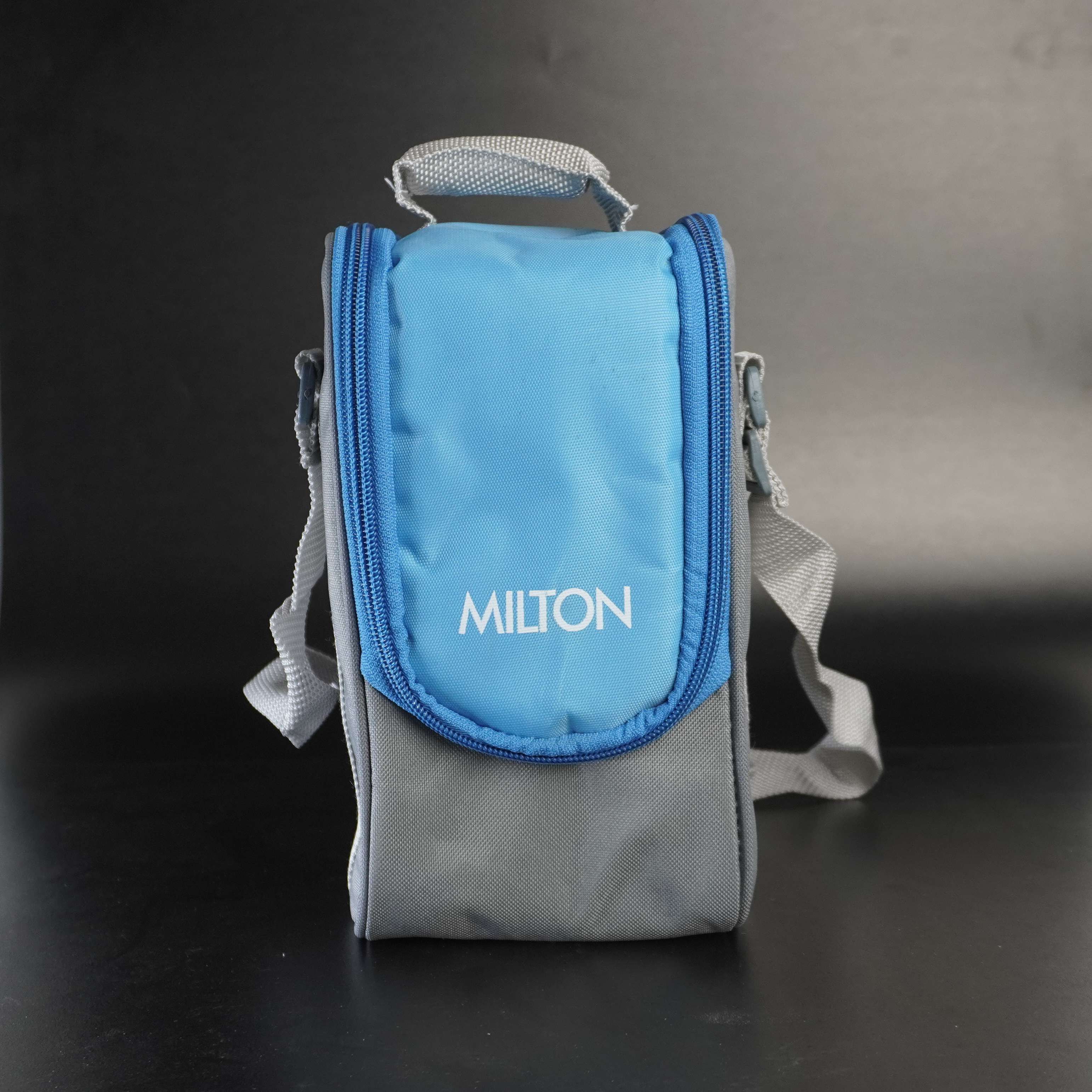 Milton Tasty Lunch 4 Steel Softline Tiffin – 4-Piece Insulated Stainless Steel Set