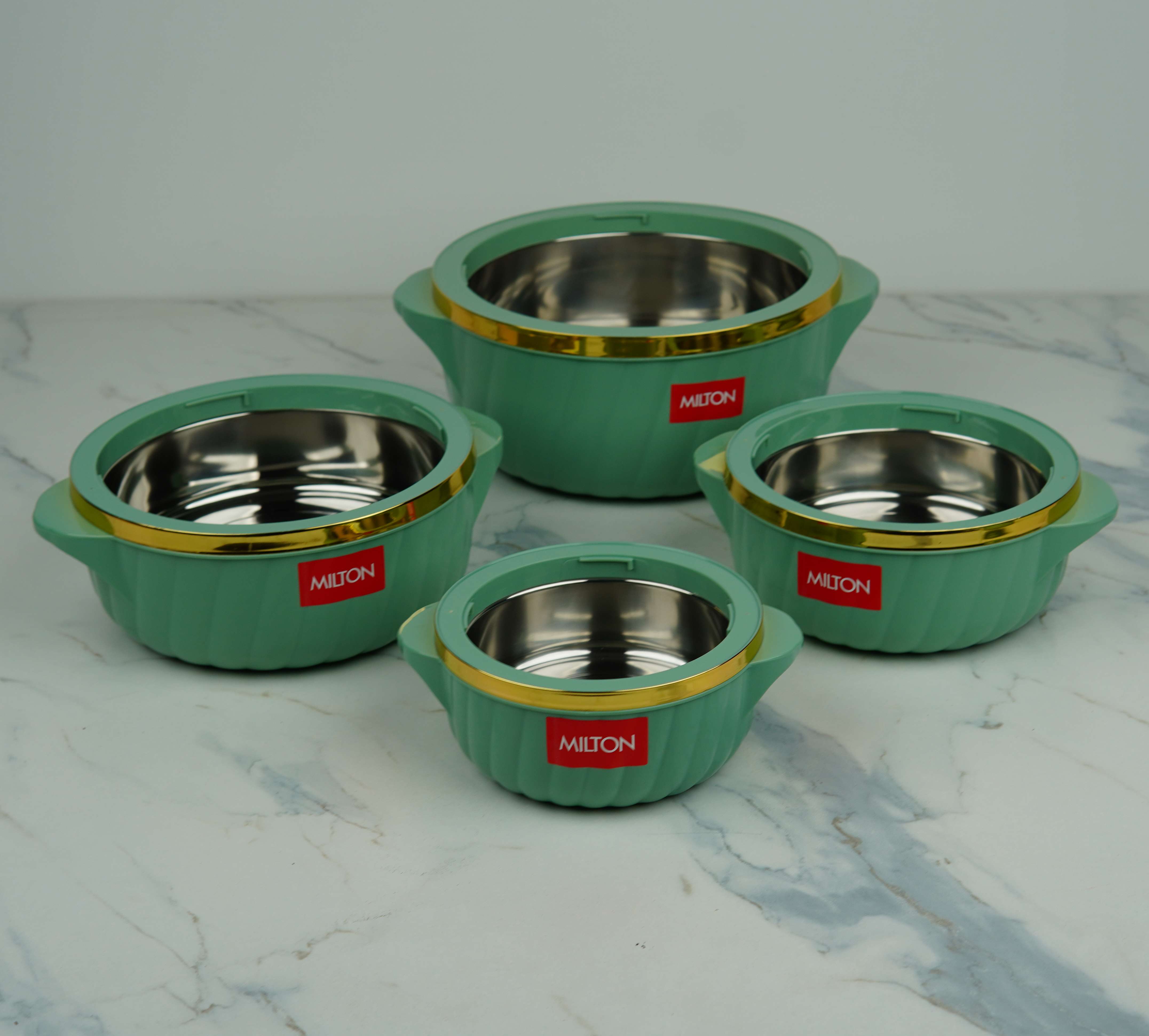 MILTON FLORA 4-Piece Thermoware Insulated Casserole Set