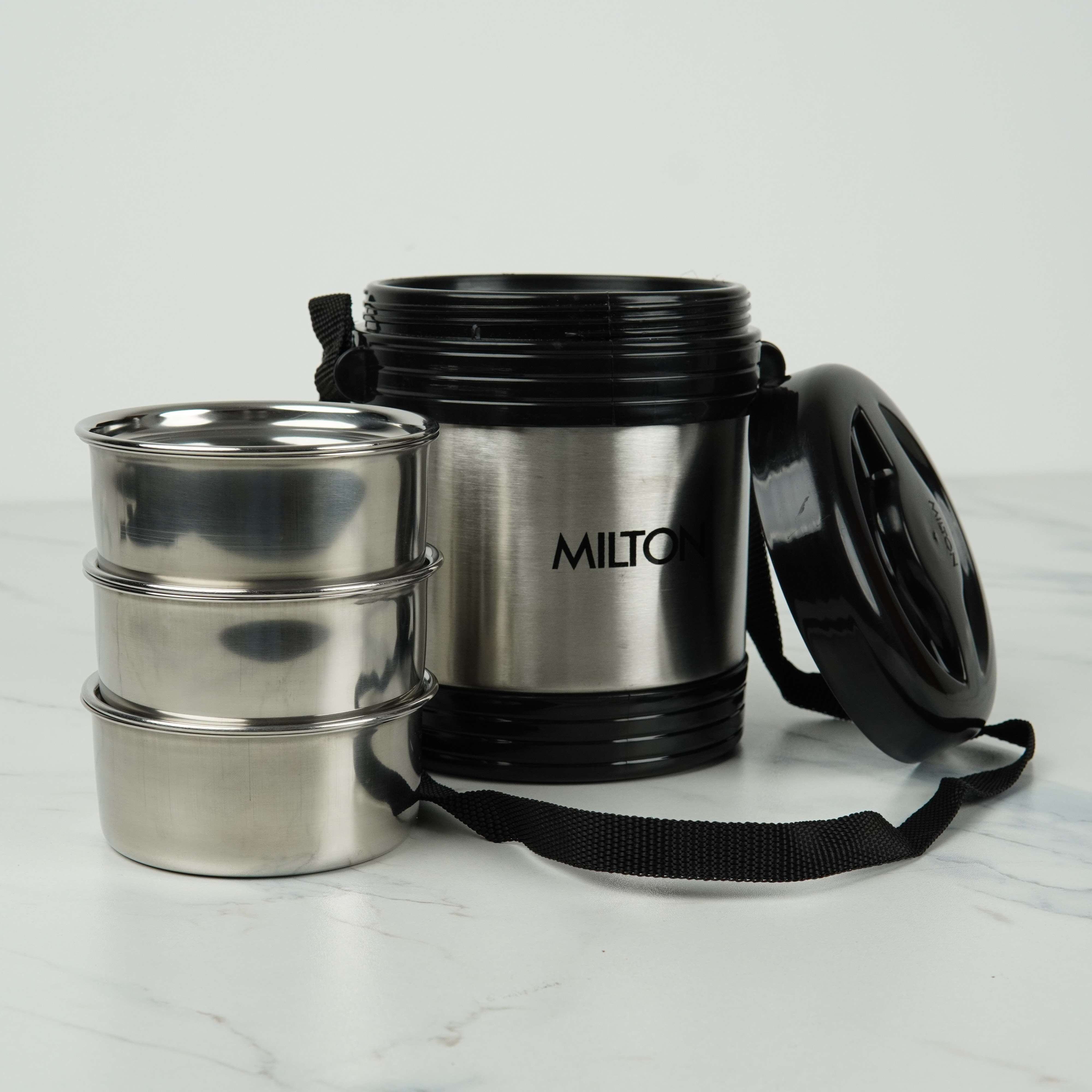 Milton Legend 3 Steel Thermoware Insulated Tiffin