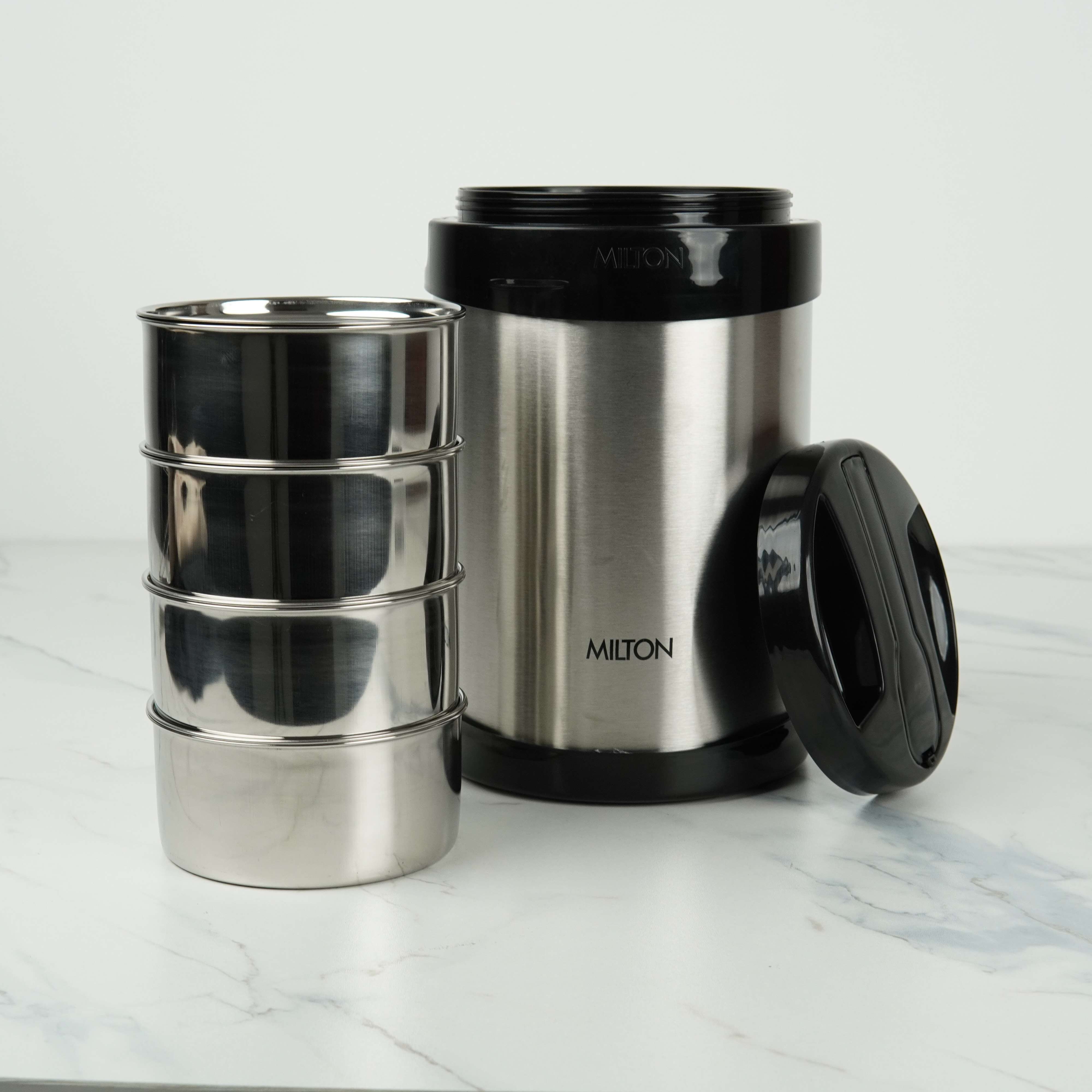 Milton Royal Tiffin 4 – Insulated Stainless Steel Tiffin Set