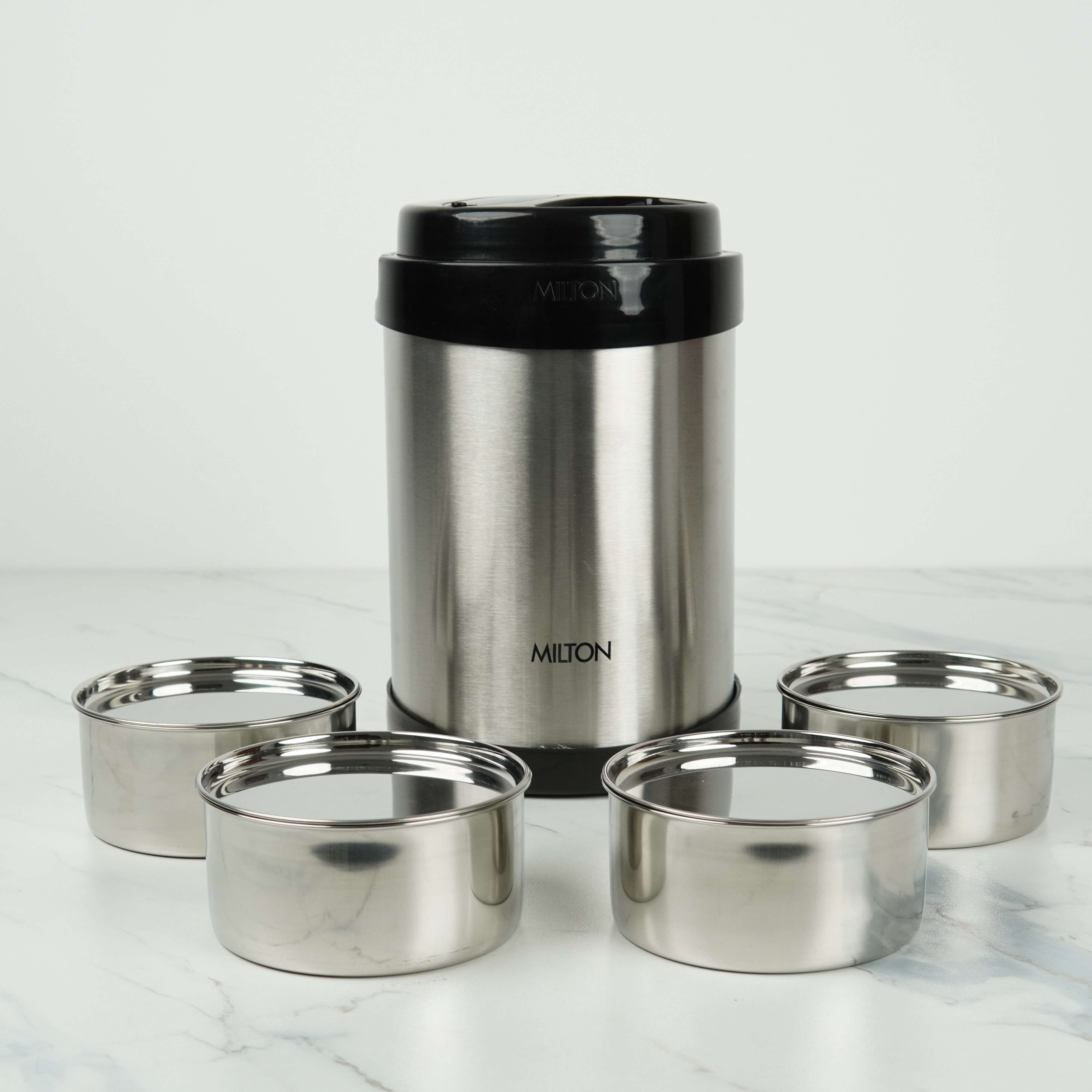 Milton Royal Tiffin 4 – Insulated Stainless Steel Tiffin Set