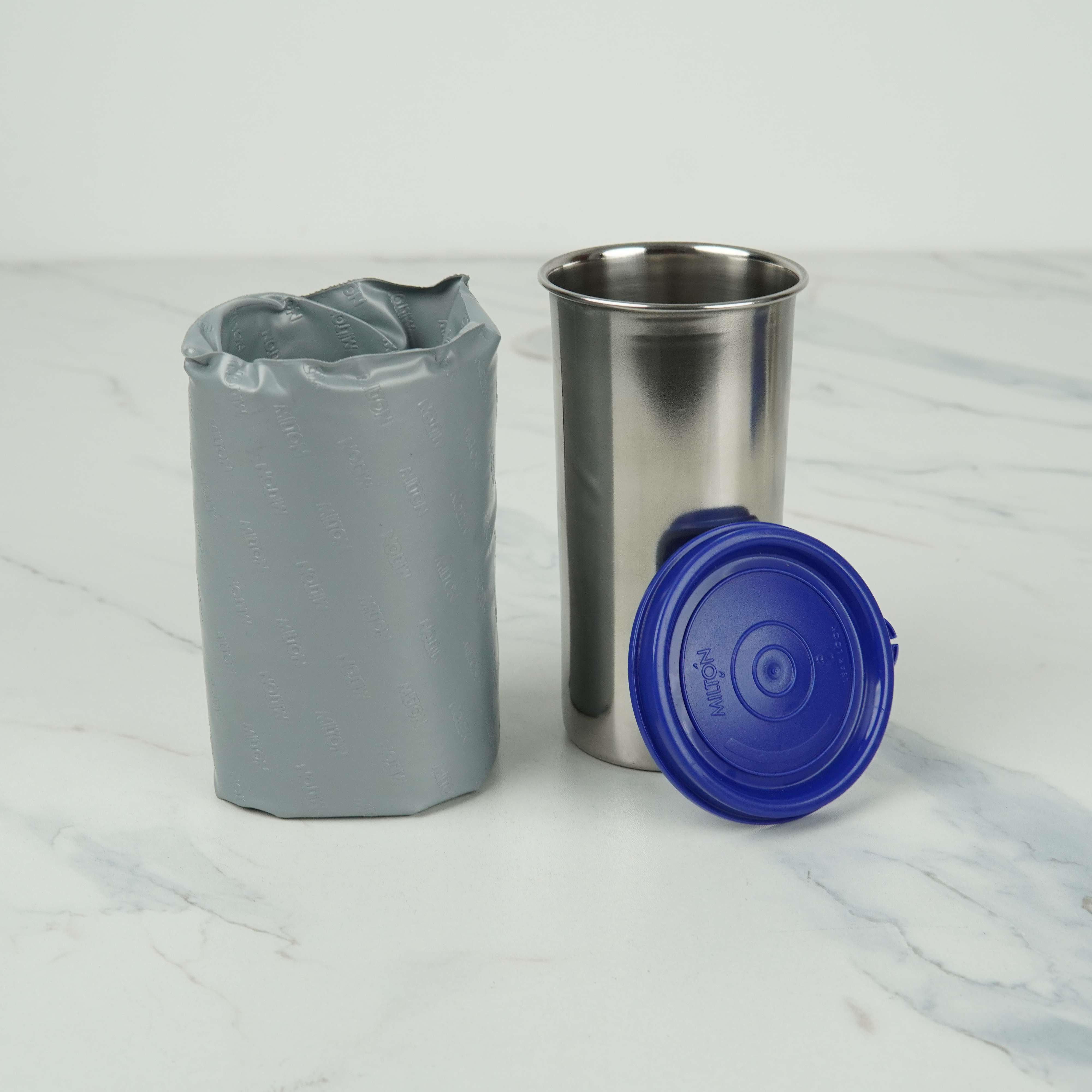 Milton Camo Feast Steel Softline Tiffin – 4-Piece Insulated Stainless Steel Lunch Set with Tumbler