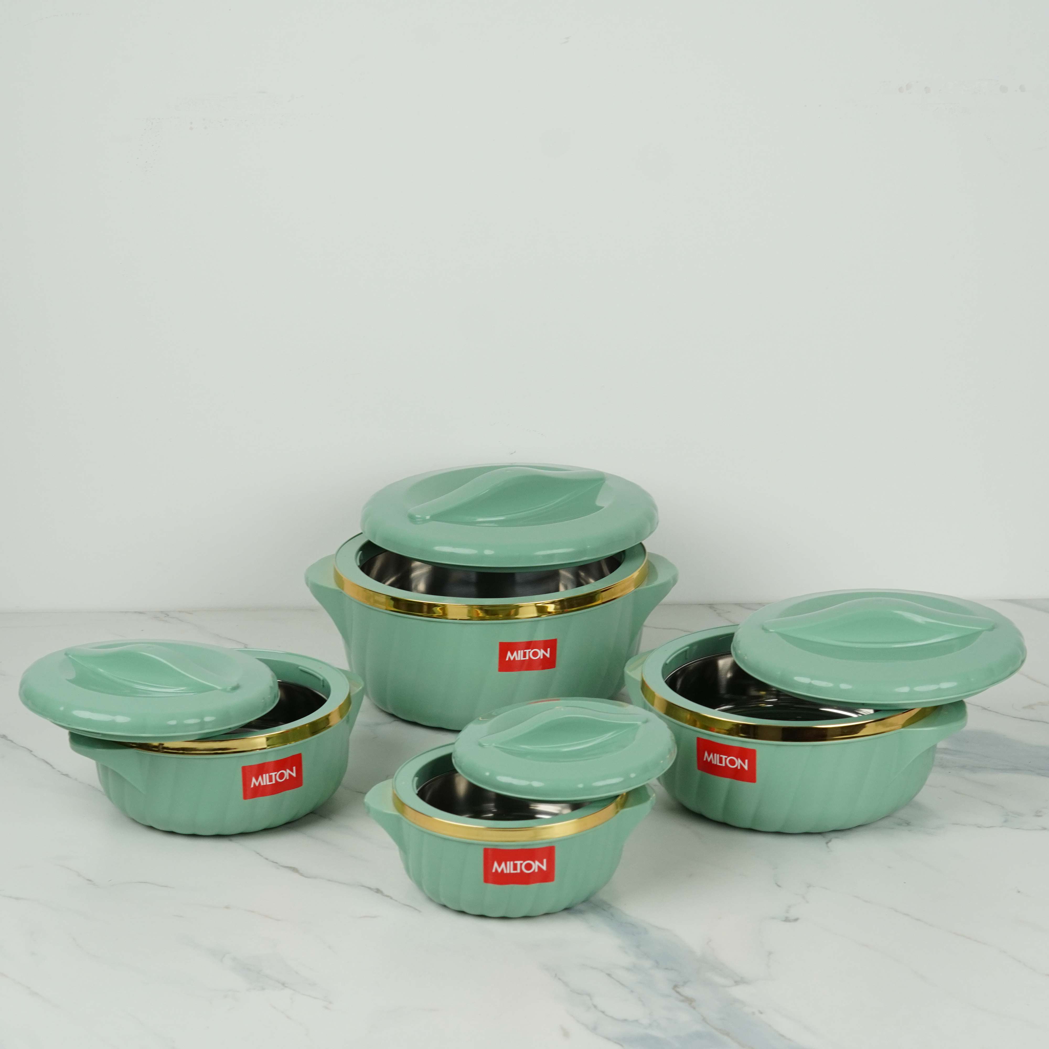 MILTON FLORA 4-Piece Thermoware Insulated Casserole Set