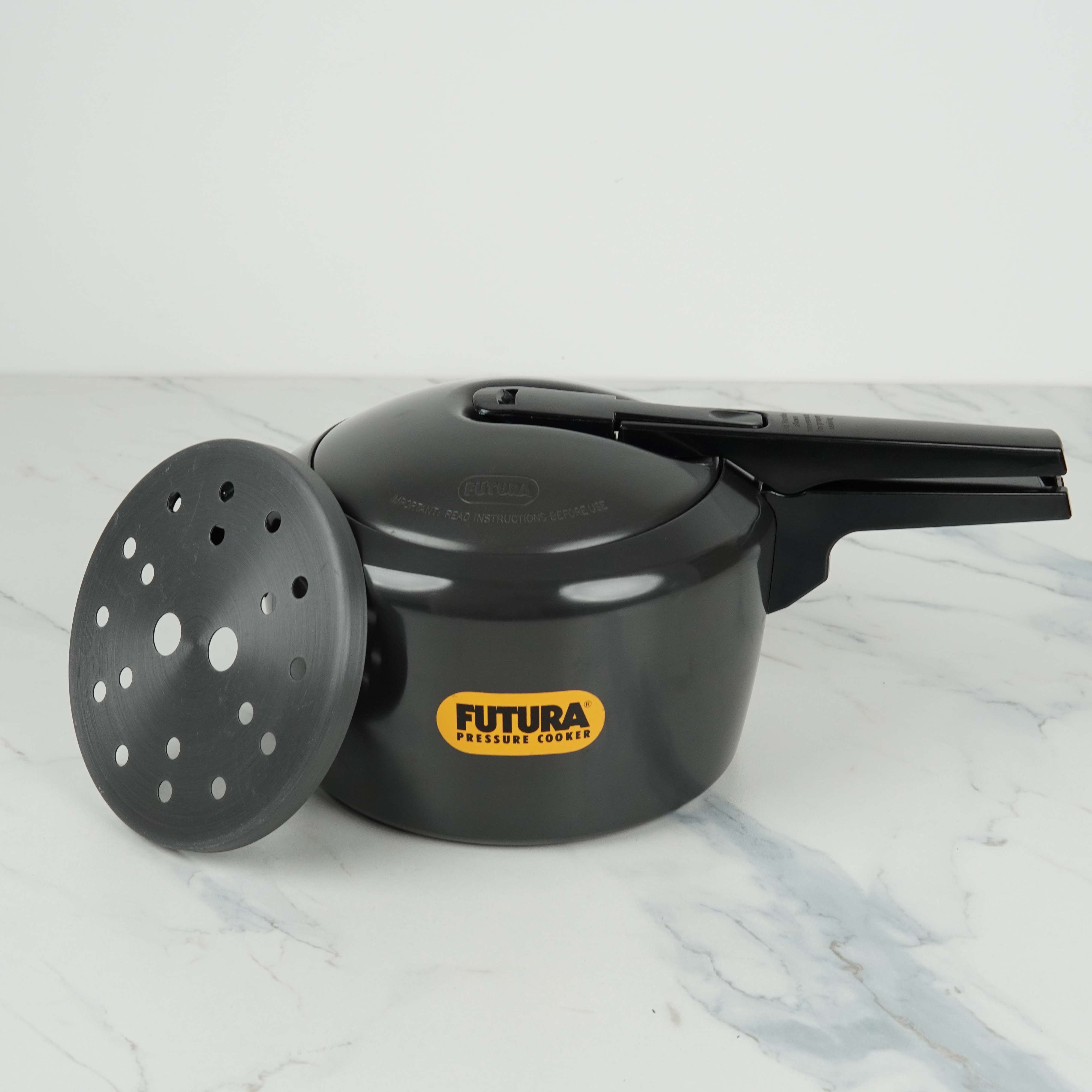 Hawkins Futura Premium Hard Anodized Pressure Cooker 5L