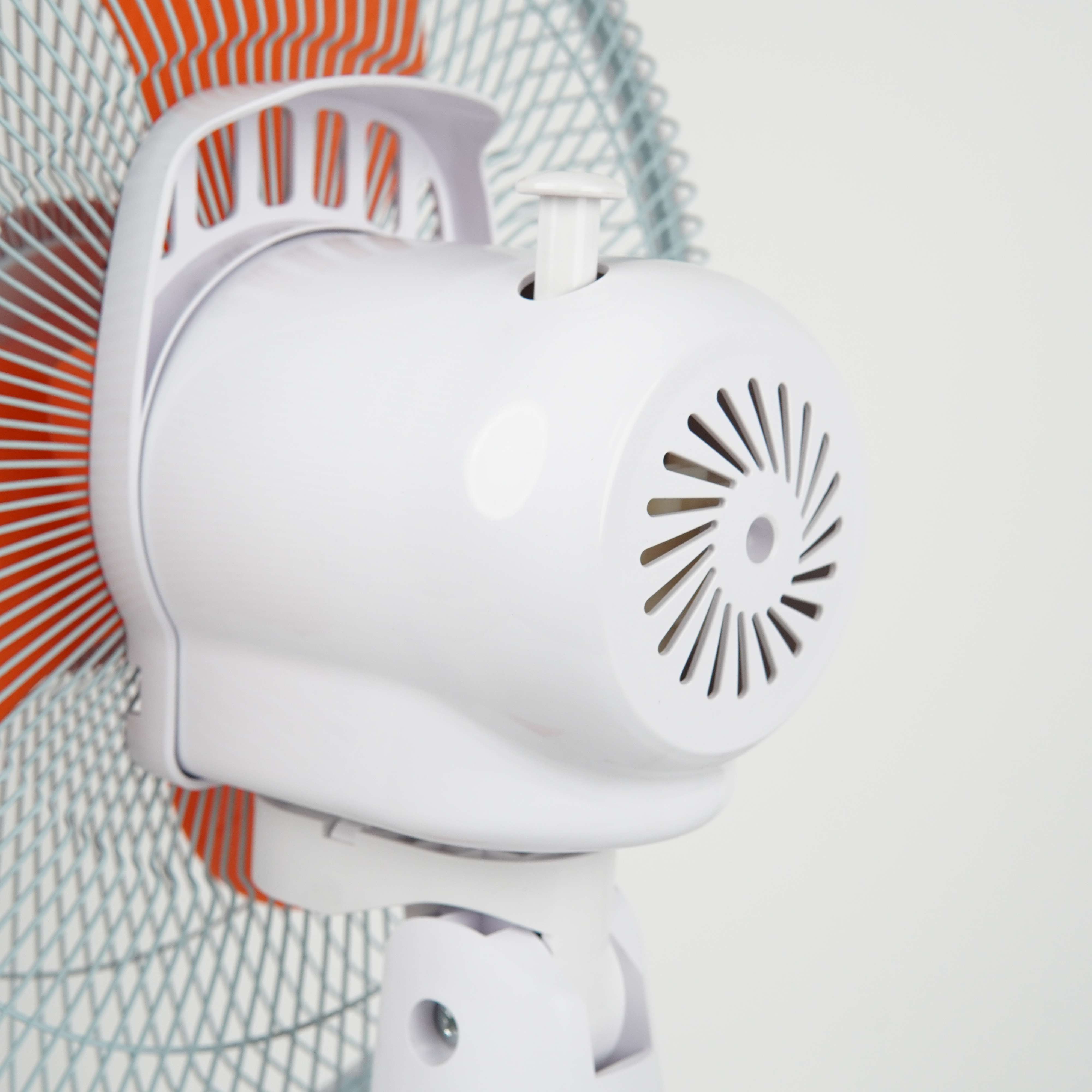 Novena Defender 12-Inch Rechargeable Table Fan (NCF-112) – 3-Speed Control, 8 LED Night Light, and Up to 21 Hours Working Time