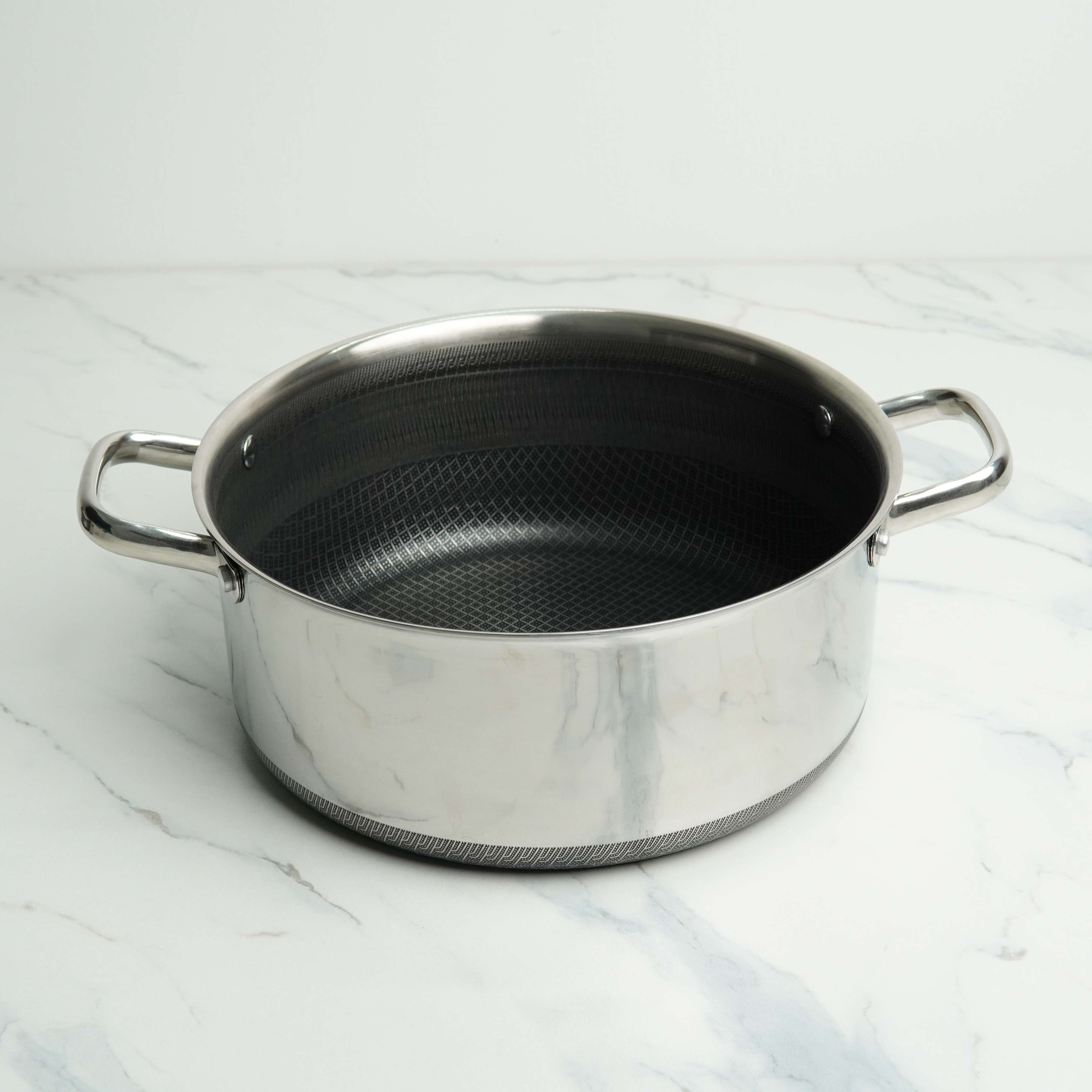 Amercook Aristo Pro Stainless Steel Cookware Casserole, 26 cm & 28cm