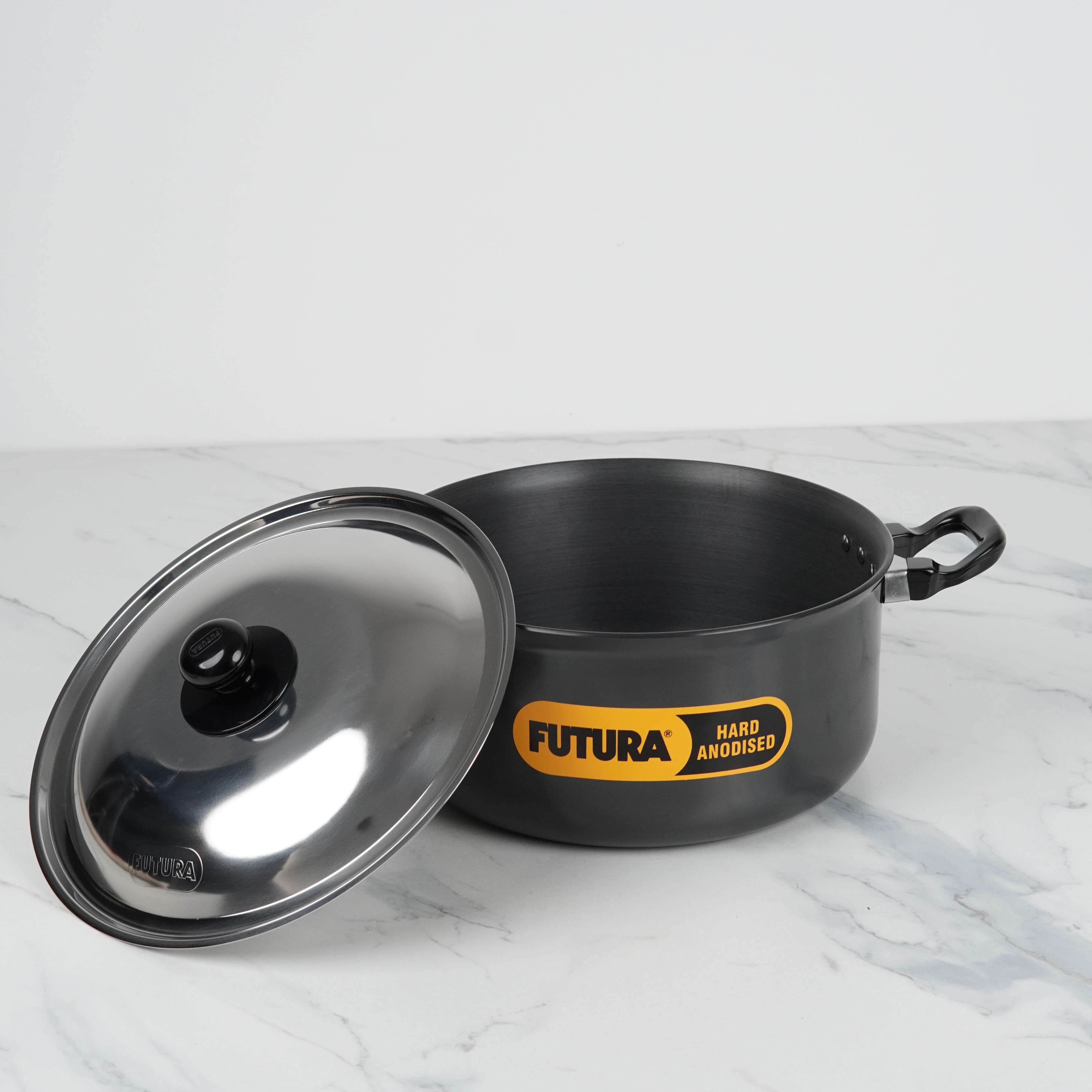Hawkins Futura Hard Anodized Stewpot – 5L