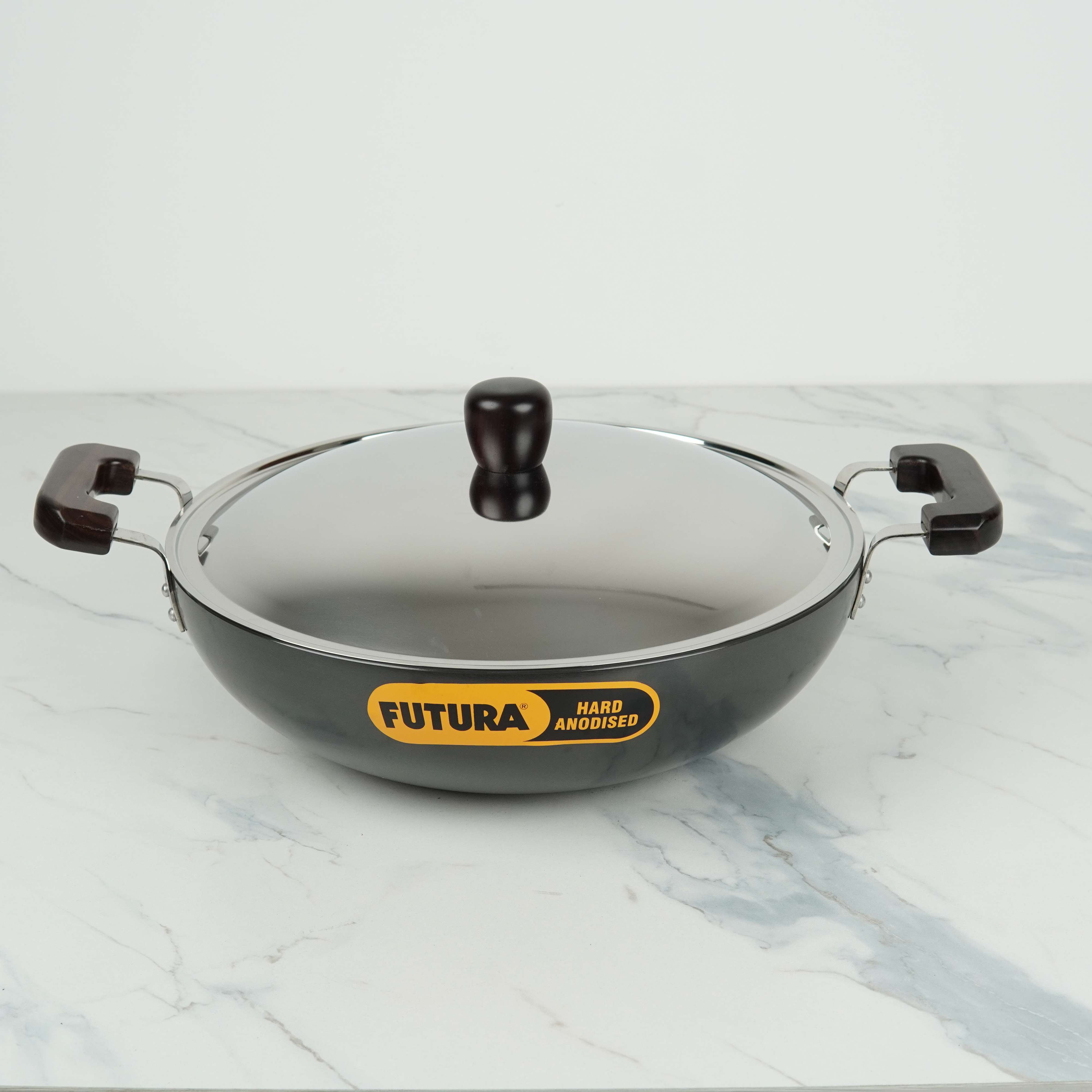 Hawkins Futura Hard Anodized Deep Fry Pan – 5L