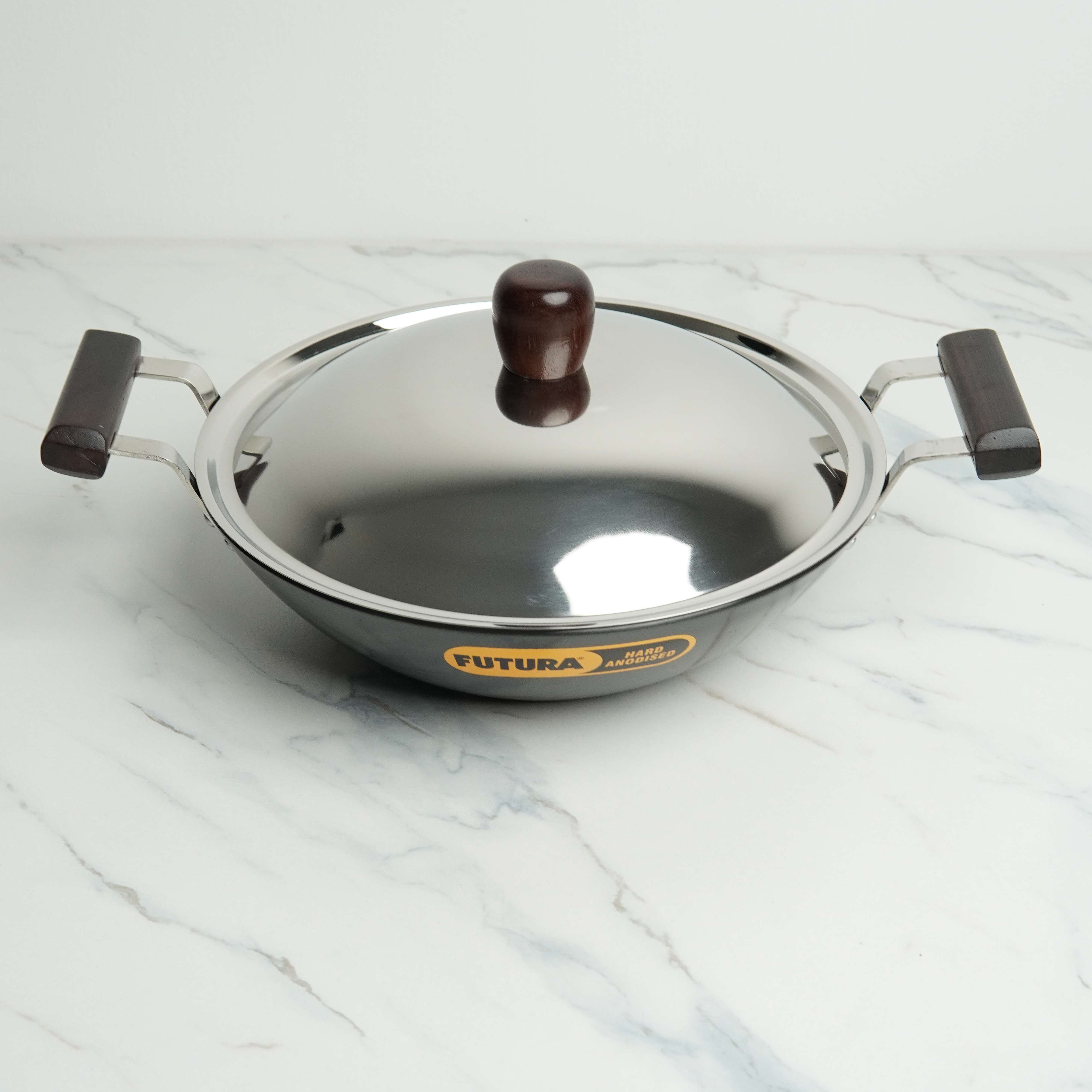 Hawkins Futura Hard Anodized Deep Fry Pan – 2.5L