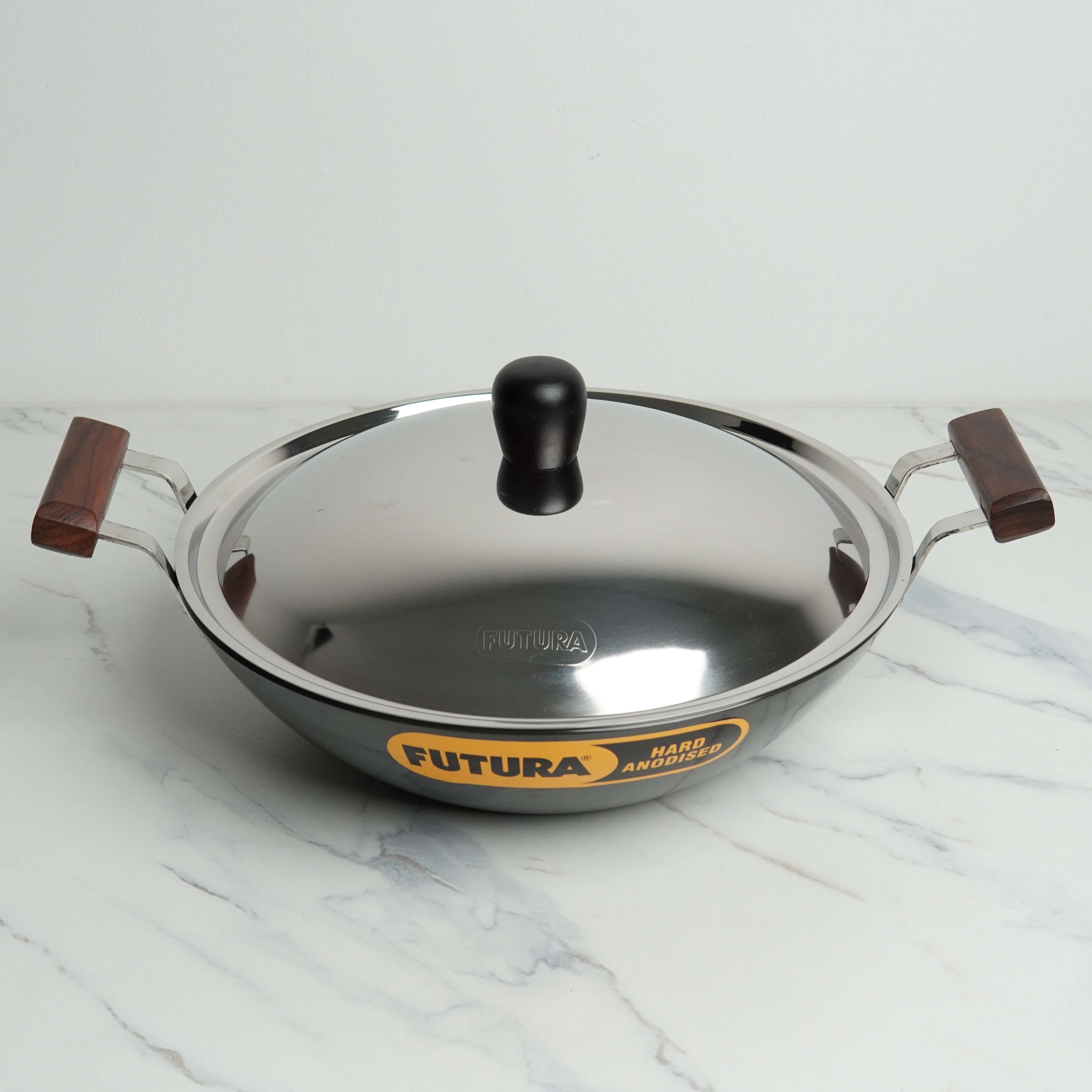 Hawkins Futura Hard Anodized Deep Fry Pan –3.75L