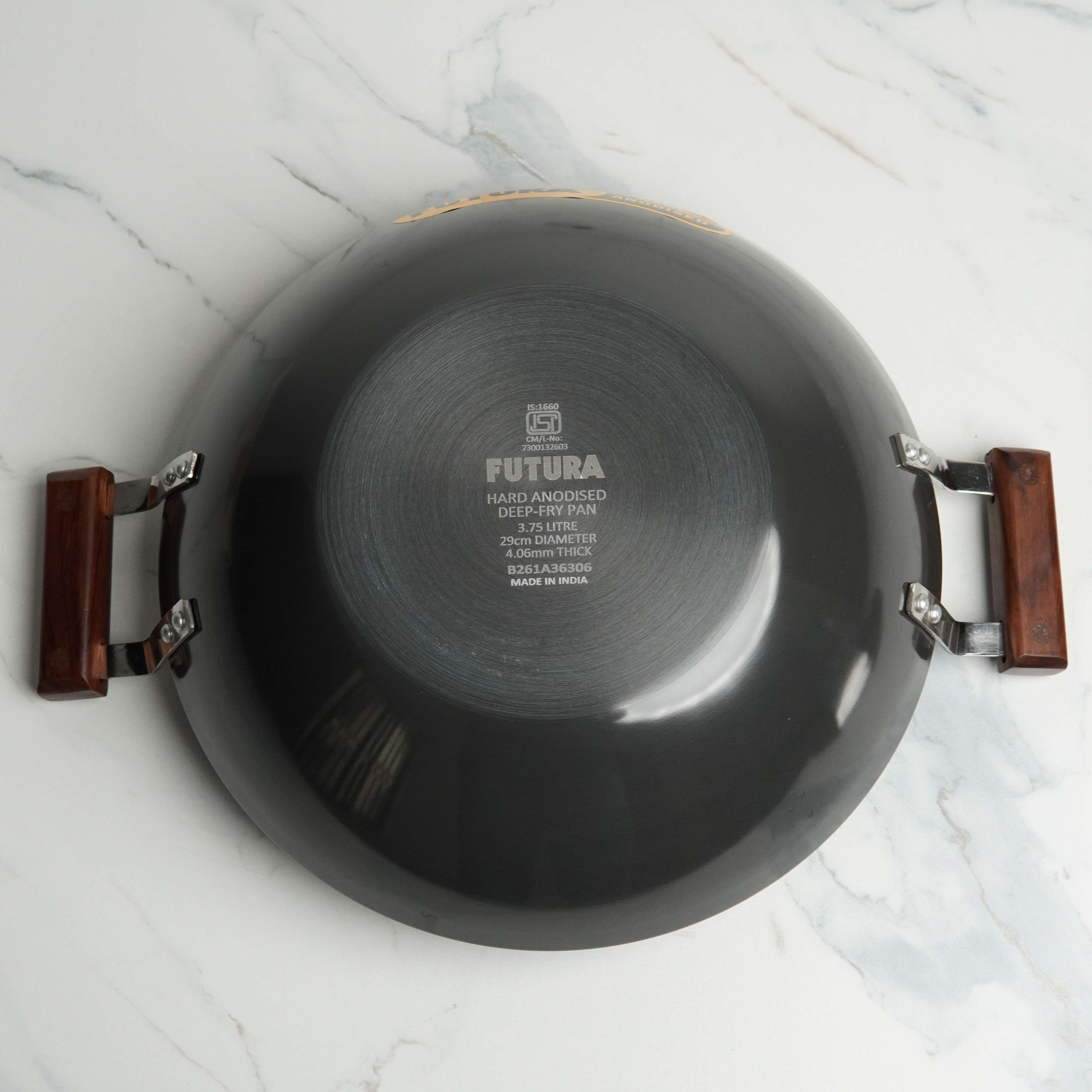 Hawkins Futura Hard Anodized Deep Fry Pan –3.75L