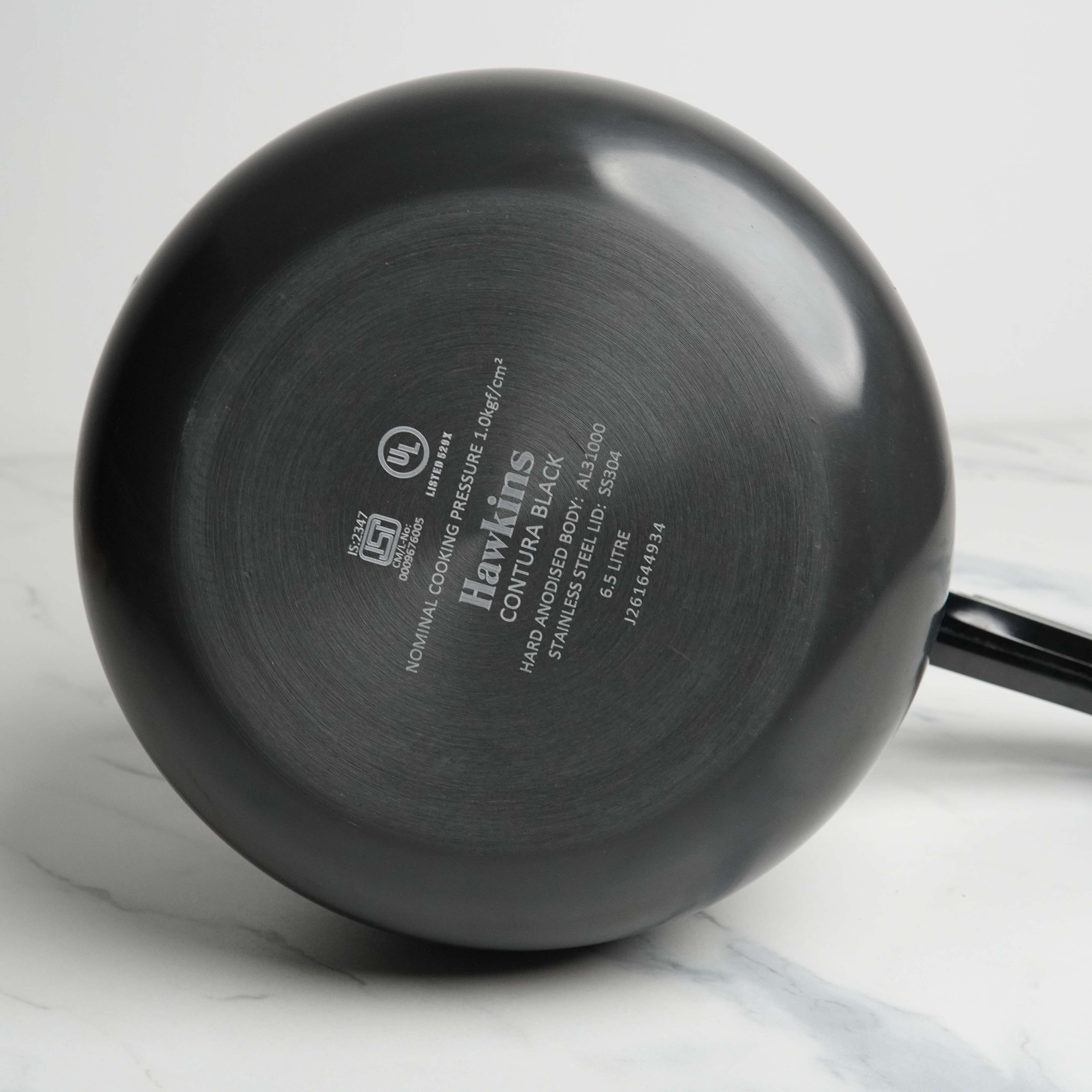 Hawkins Contura Hard Anodized Pressure Cooker – 6.5L