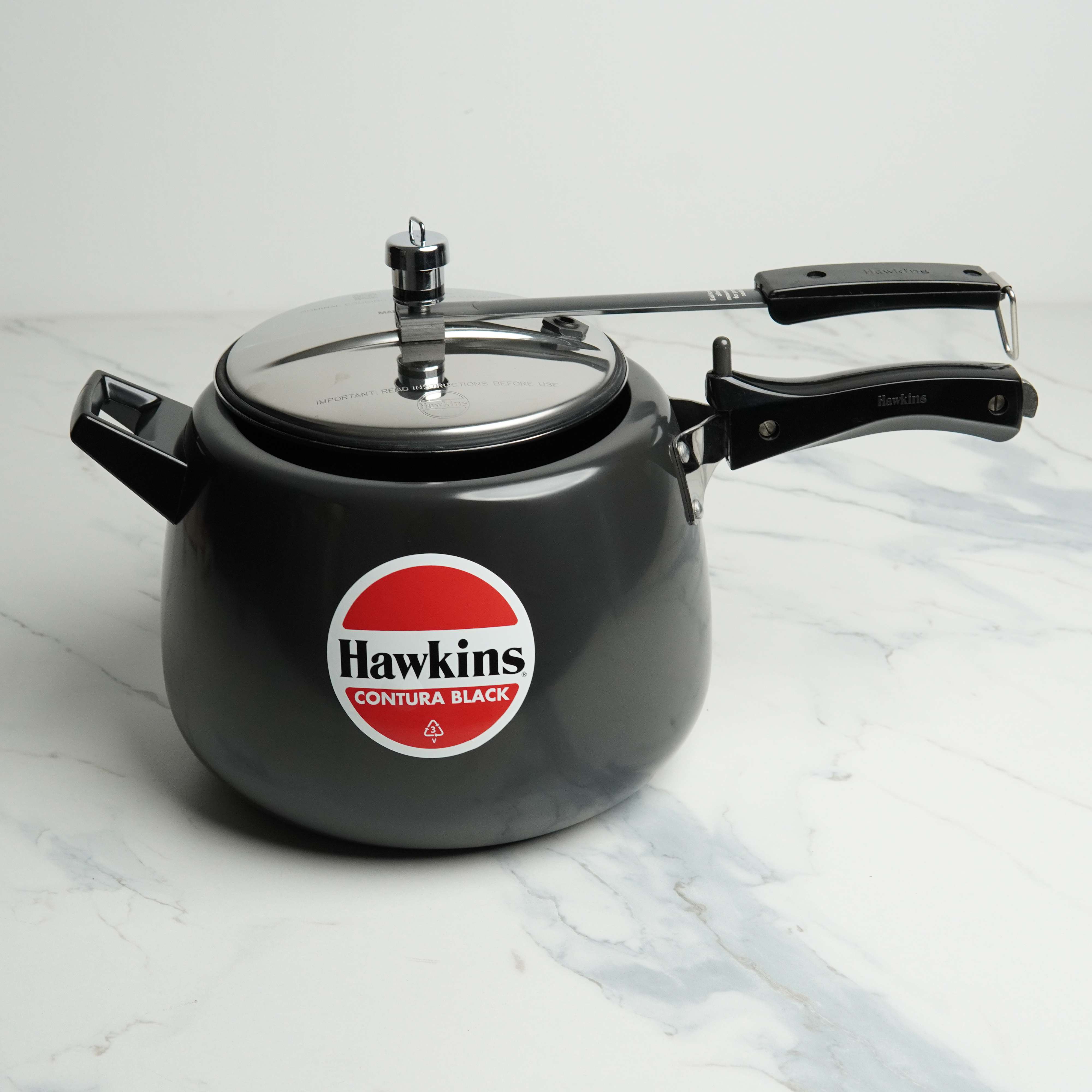 Hawkins Contura Hard Anodized Pressure Cooker – 6.5L