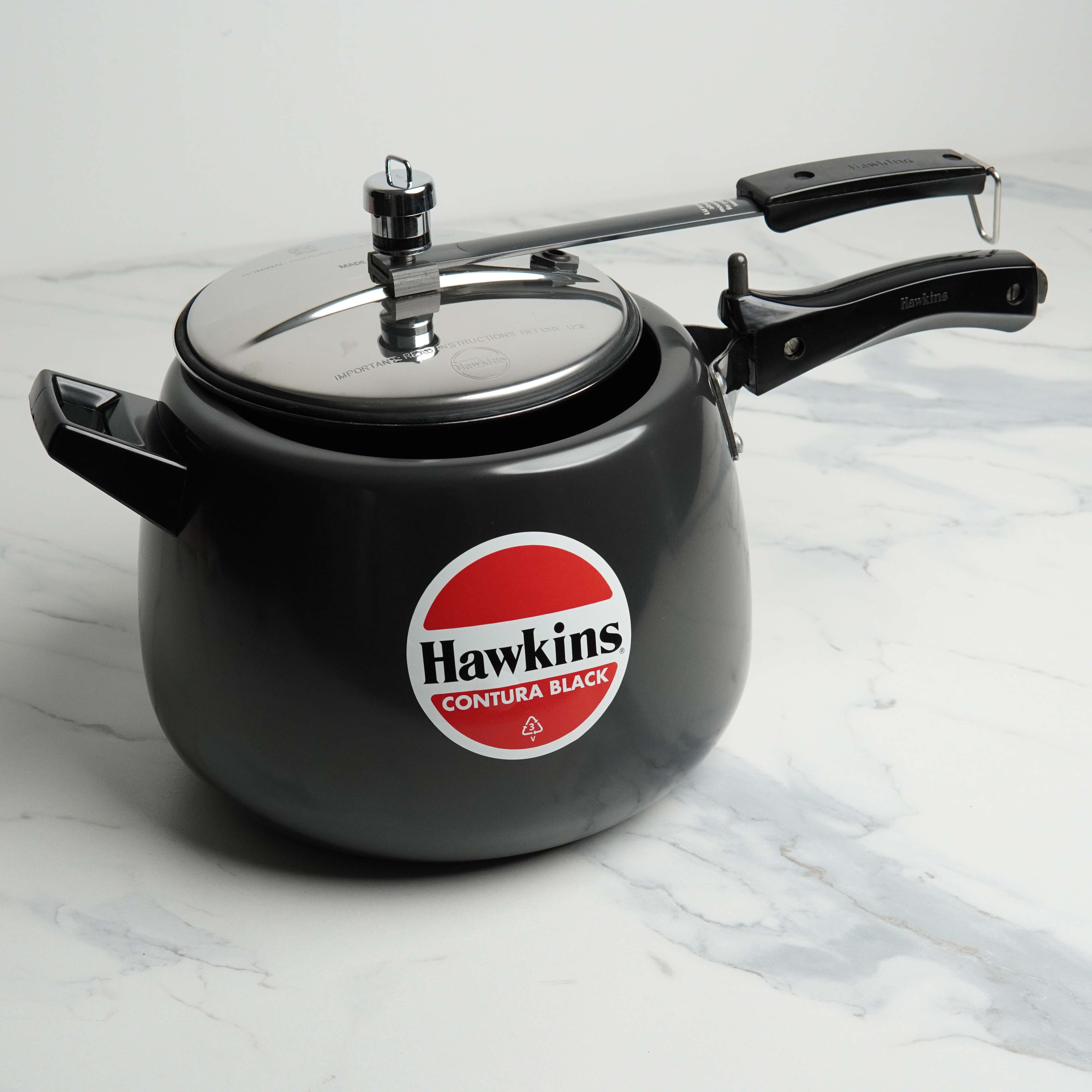 Hawkins Contura Hard Anodized Pressure Cooker – 6.5L