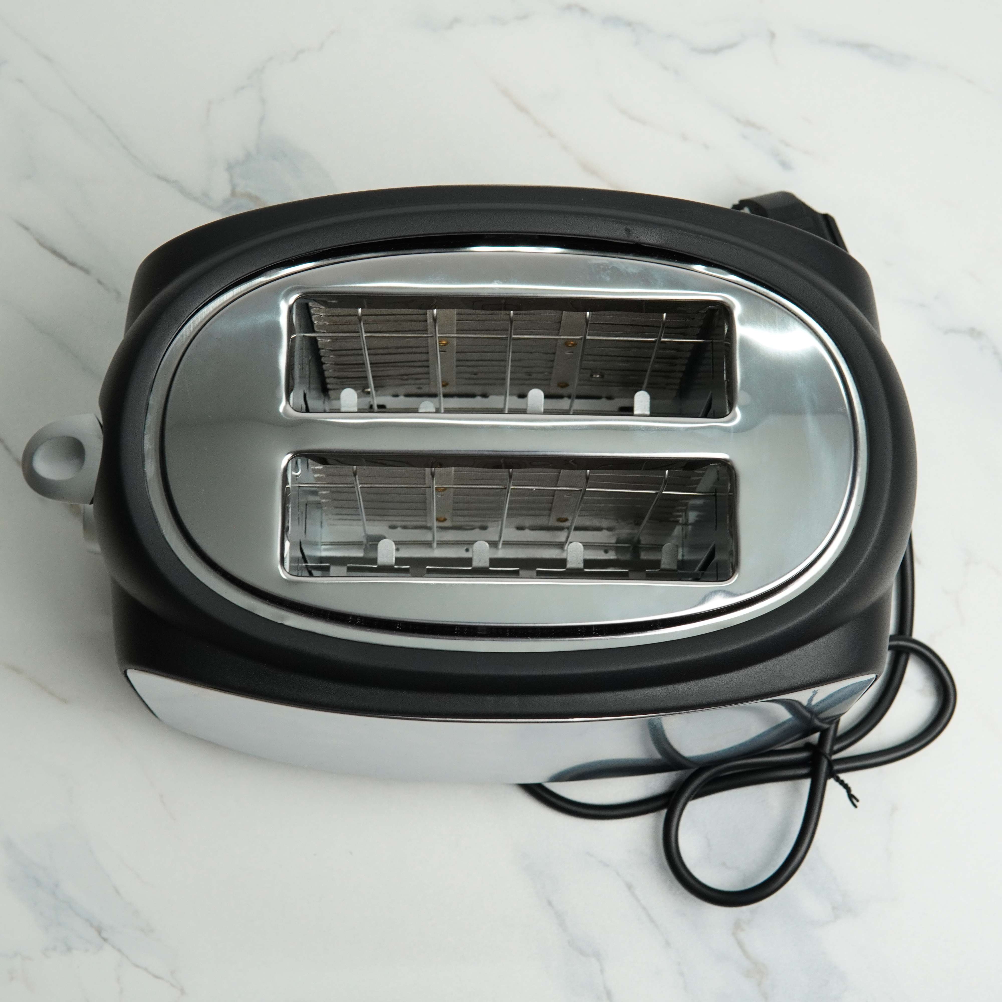 Novena NBT-2227 2-Slice Cool Touch Toaster – 700W with Stainless Steel Panels and Multi-Function Controls