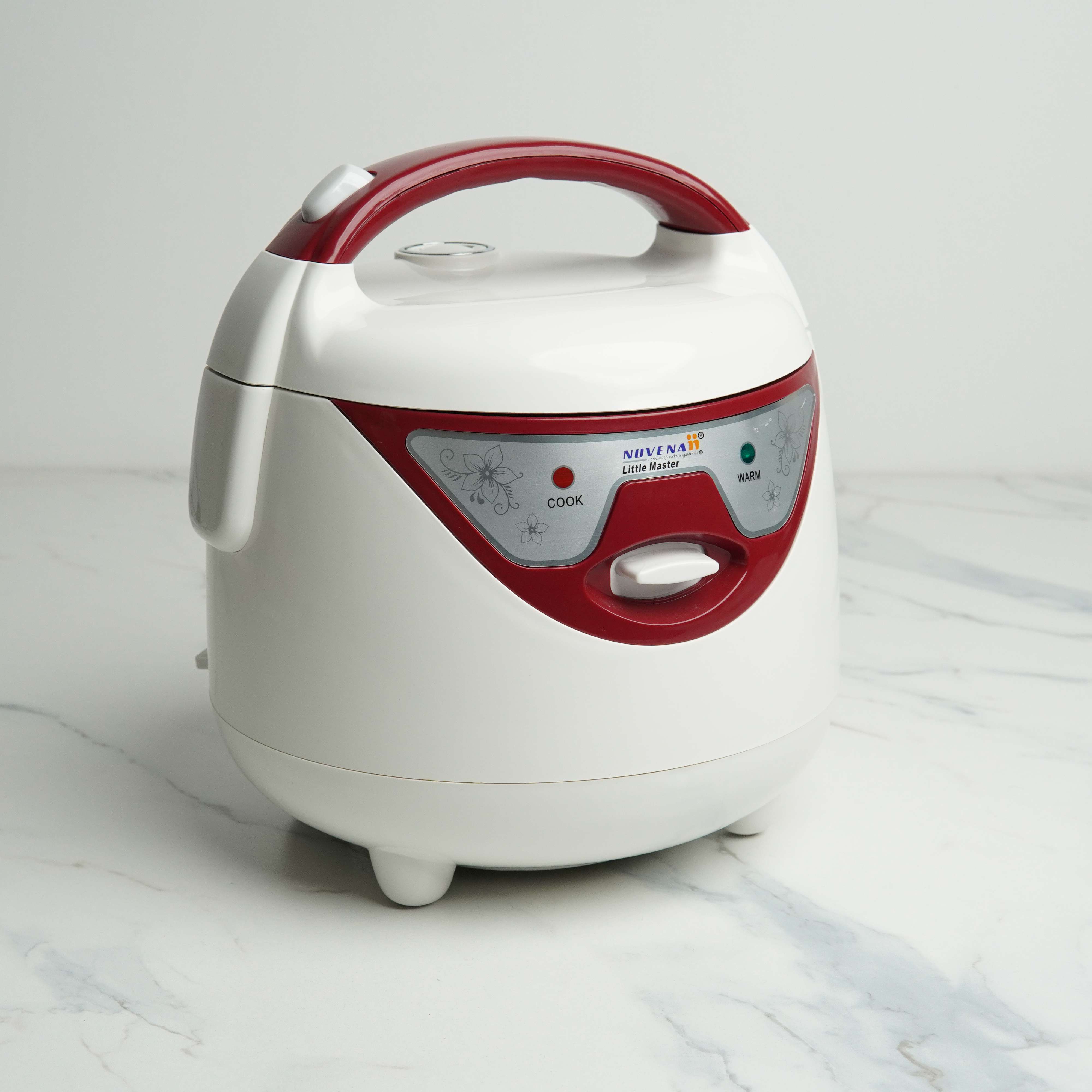 Novena NRC 08 Little Master Smart Automatic Rice Cooker – 0.8L, 360W with Cook & Keep Warm Function