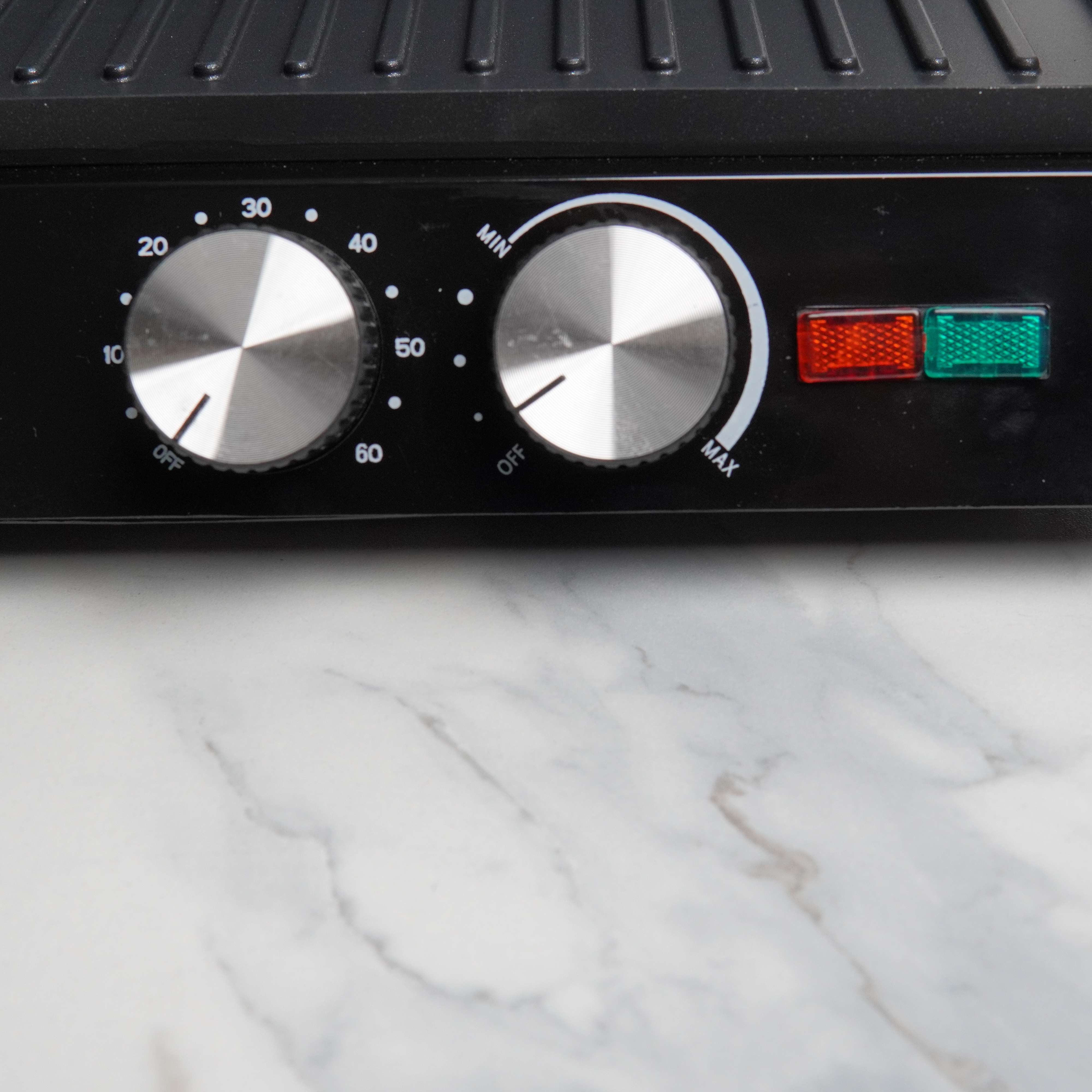 Novena NGM-1875 Electric Contact Grill & Sandwich Press – 1800W, 3-in-1 Cooking (Contact / Press / Open Grill)