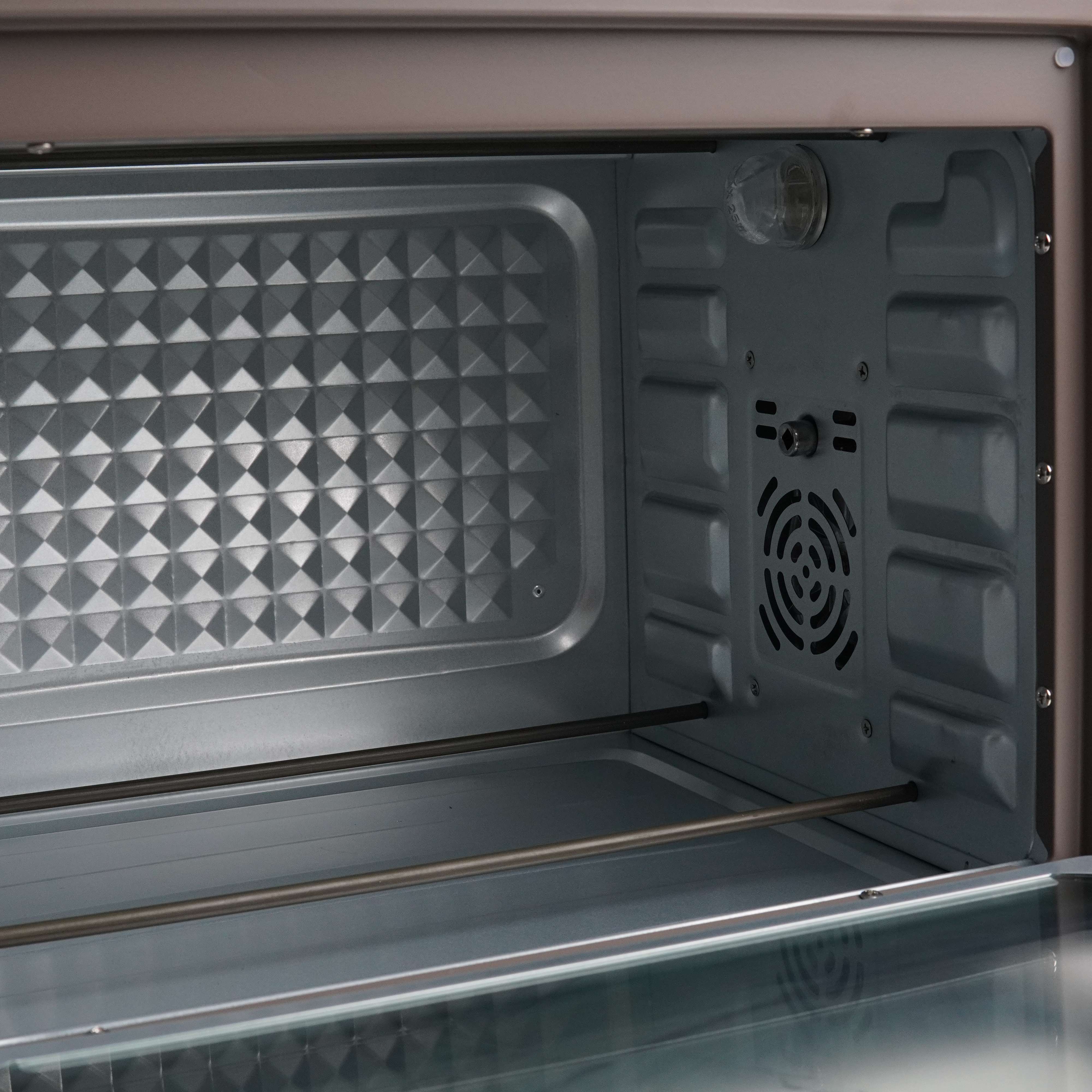NOVENA NGO-555G 55L Convection Rotisserie Electric Oven with Timer - 2000W Inverter Technology