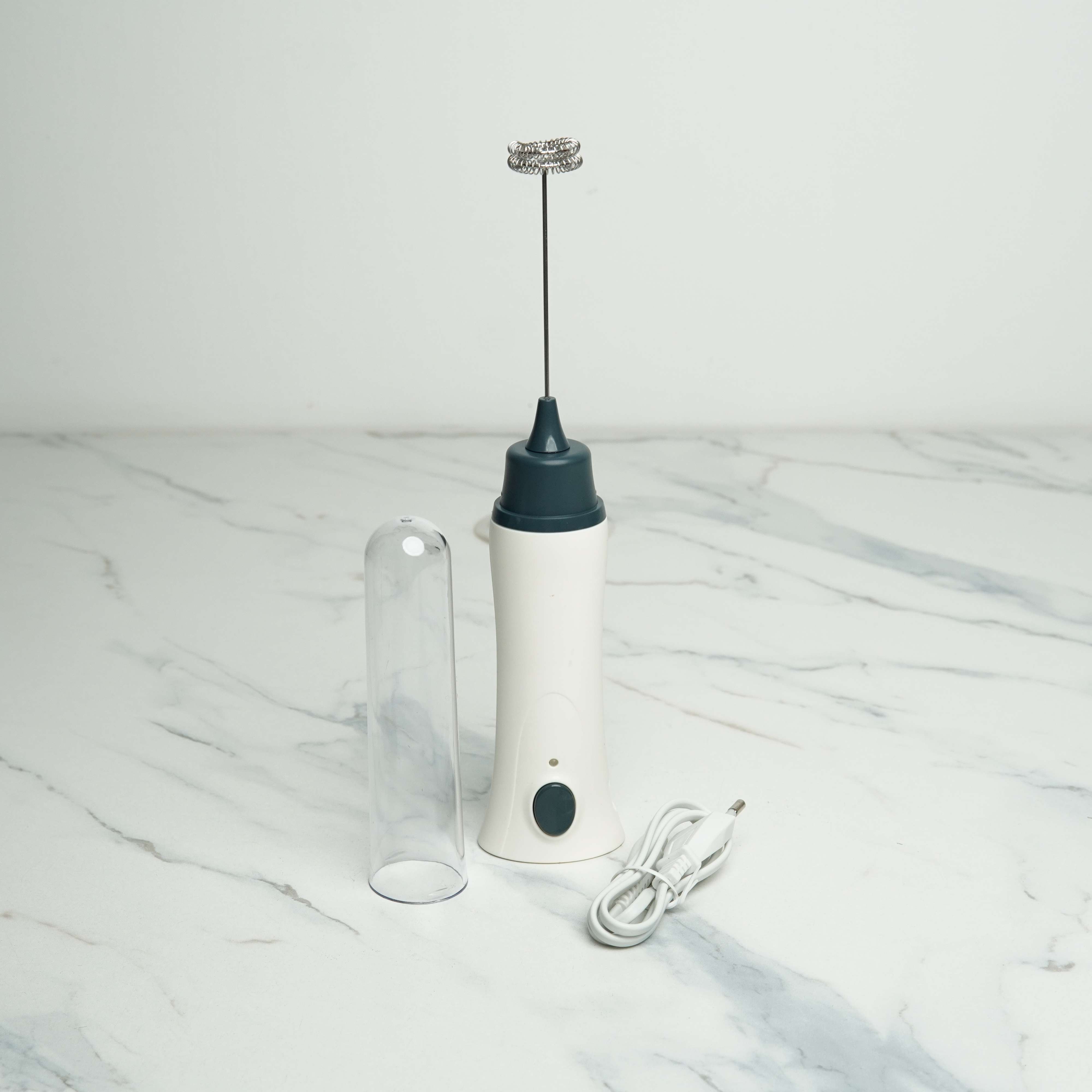 Rechargeable Handheld Electric Coffee Mixer & Milk Frother
