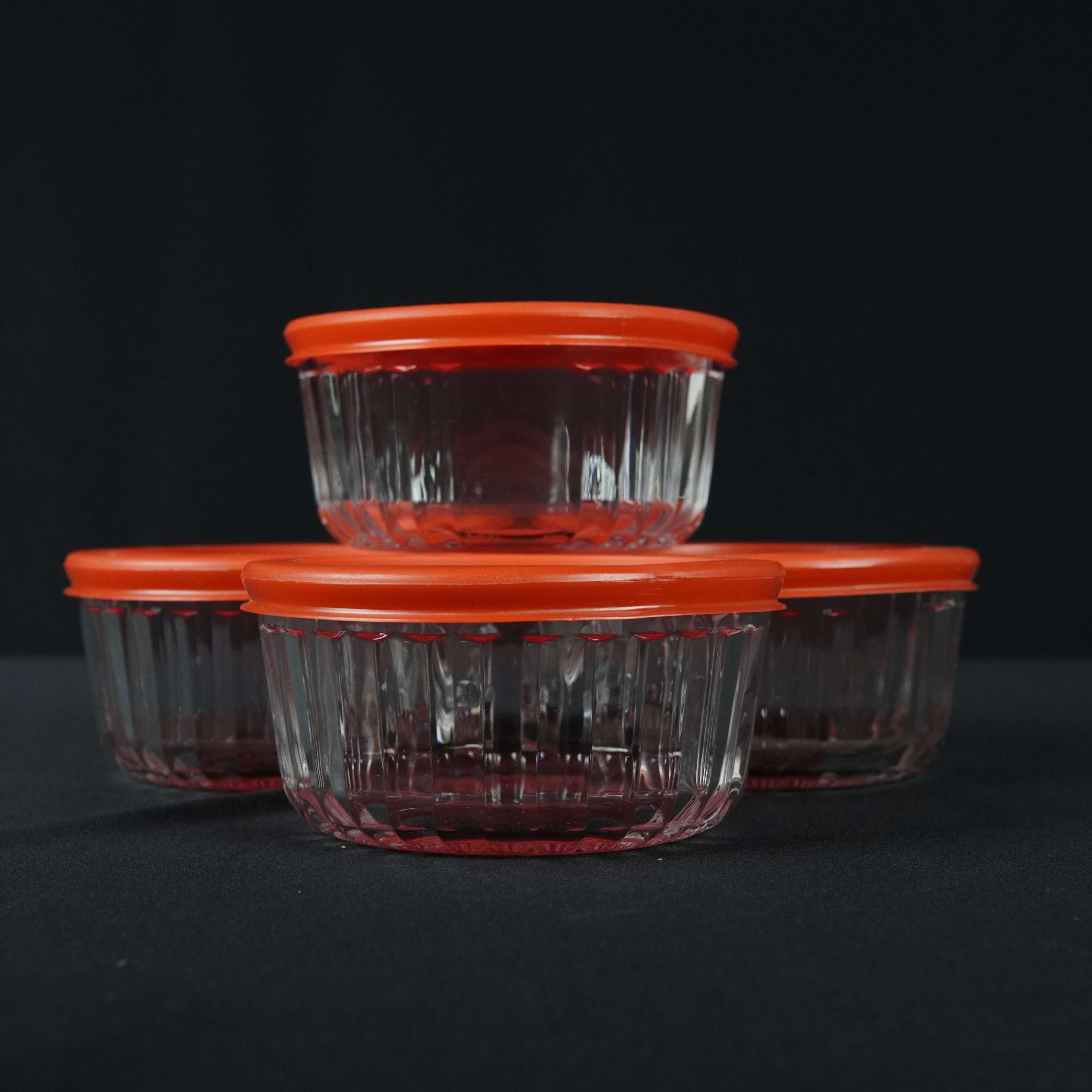4pcs Glass Bowl Set