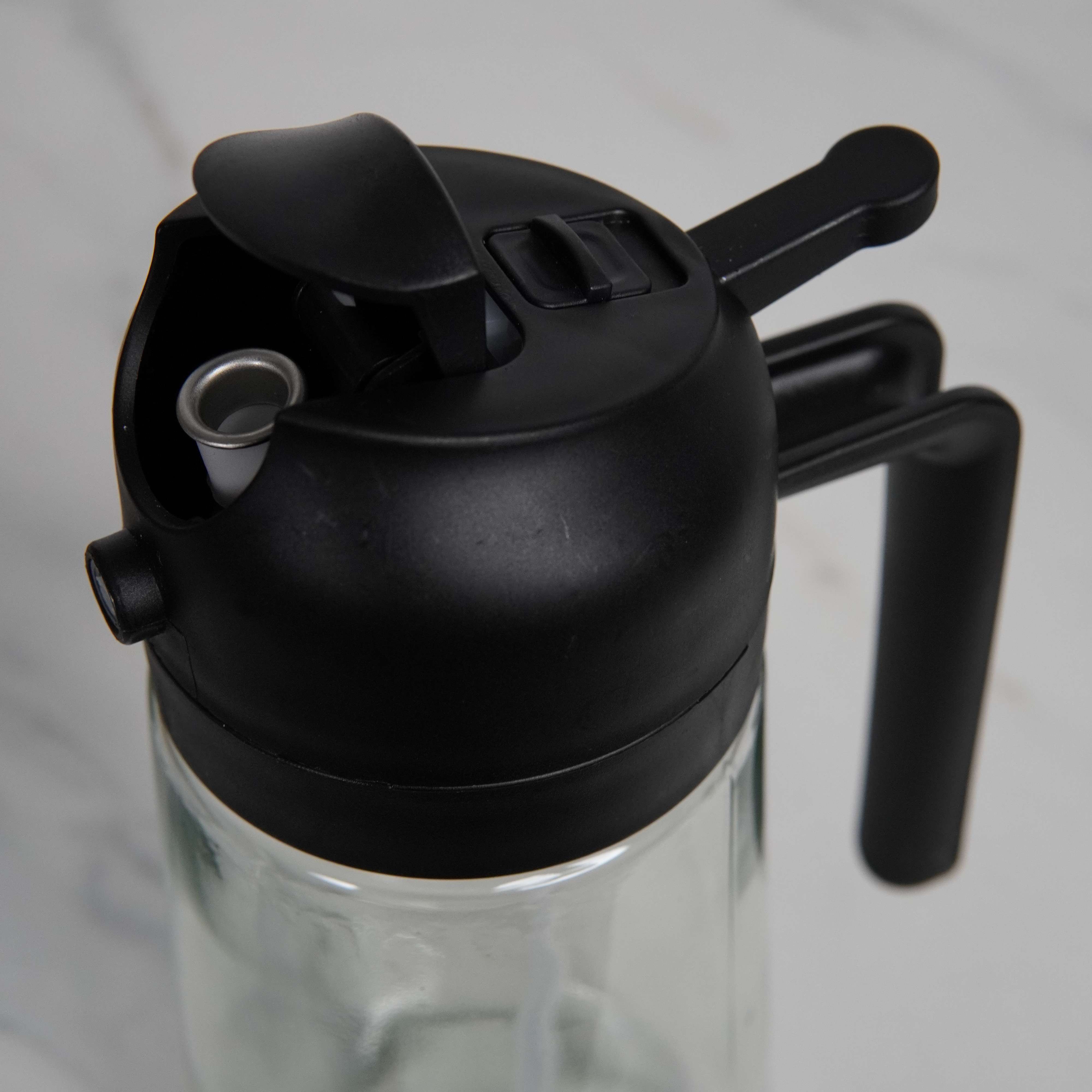 2-in-1 Sprayable & Pourable Oil Bottle – Adjustable Oil Control Dispenser