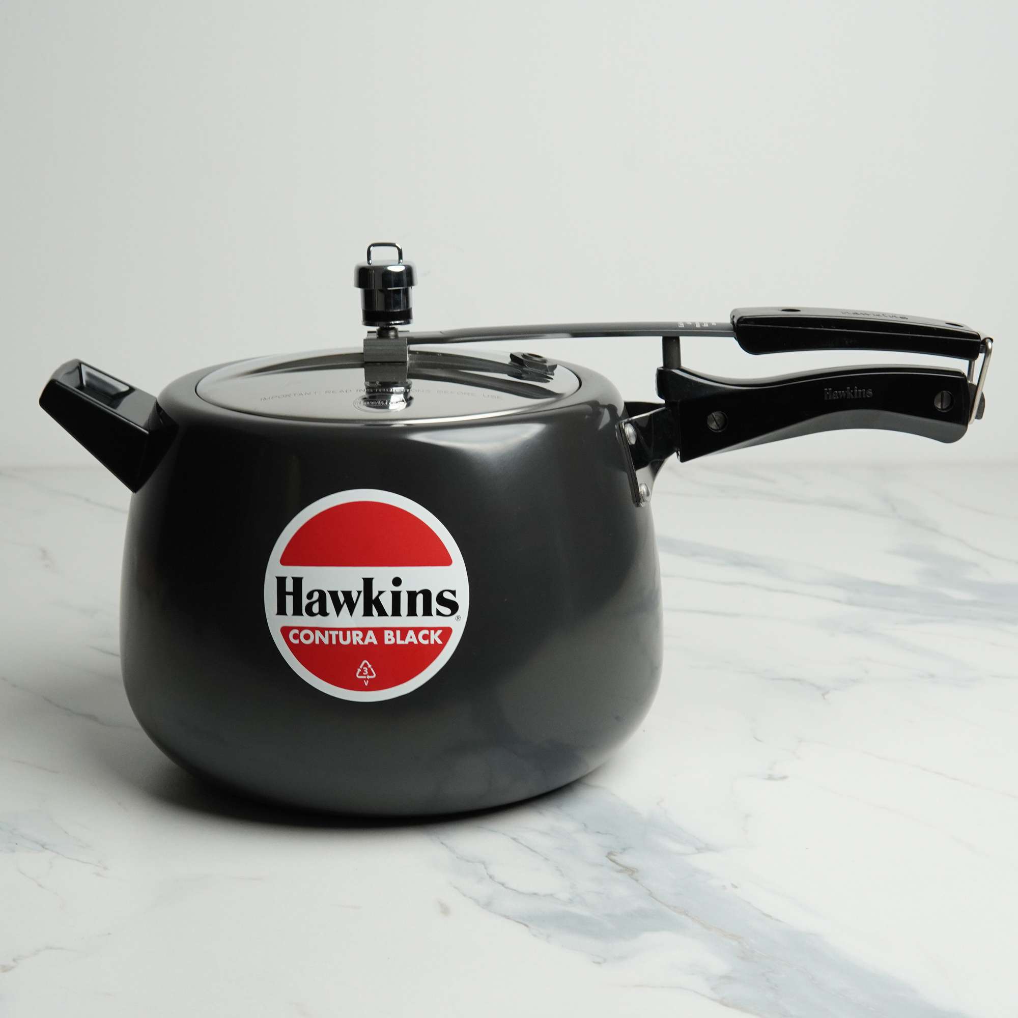 Hawkins Contura Hard Anodized Pressure Cooker – 6.5L