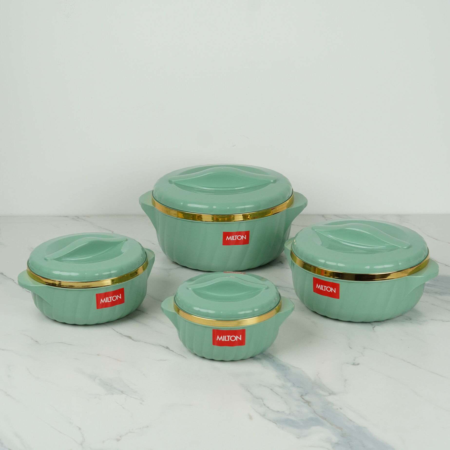 MILTON FLORA 4-Piece Thermoware Insulated Casserole Set