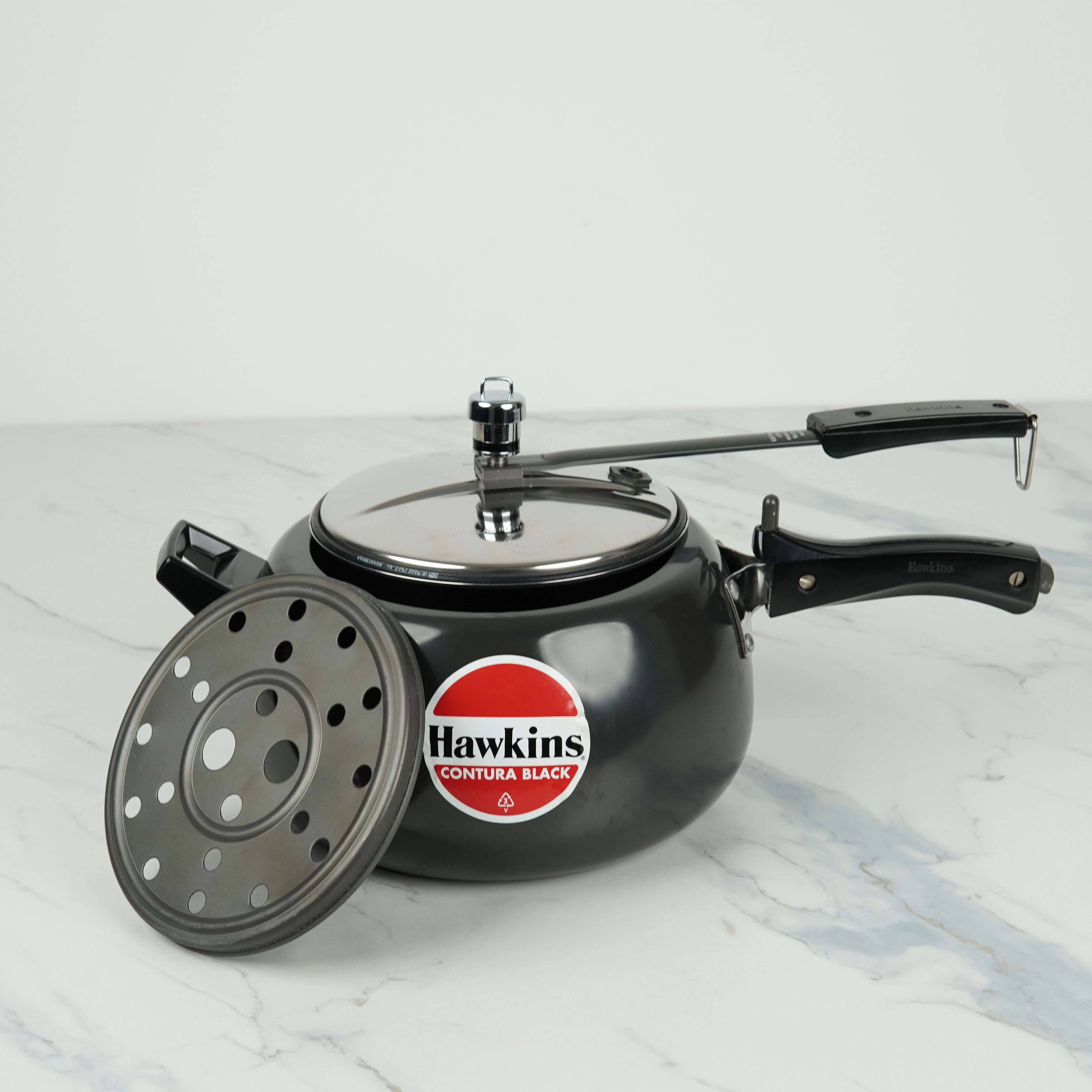 Hawkins Contura Hard Anodized Pressure Cooker – 3L