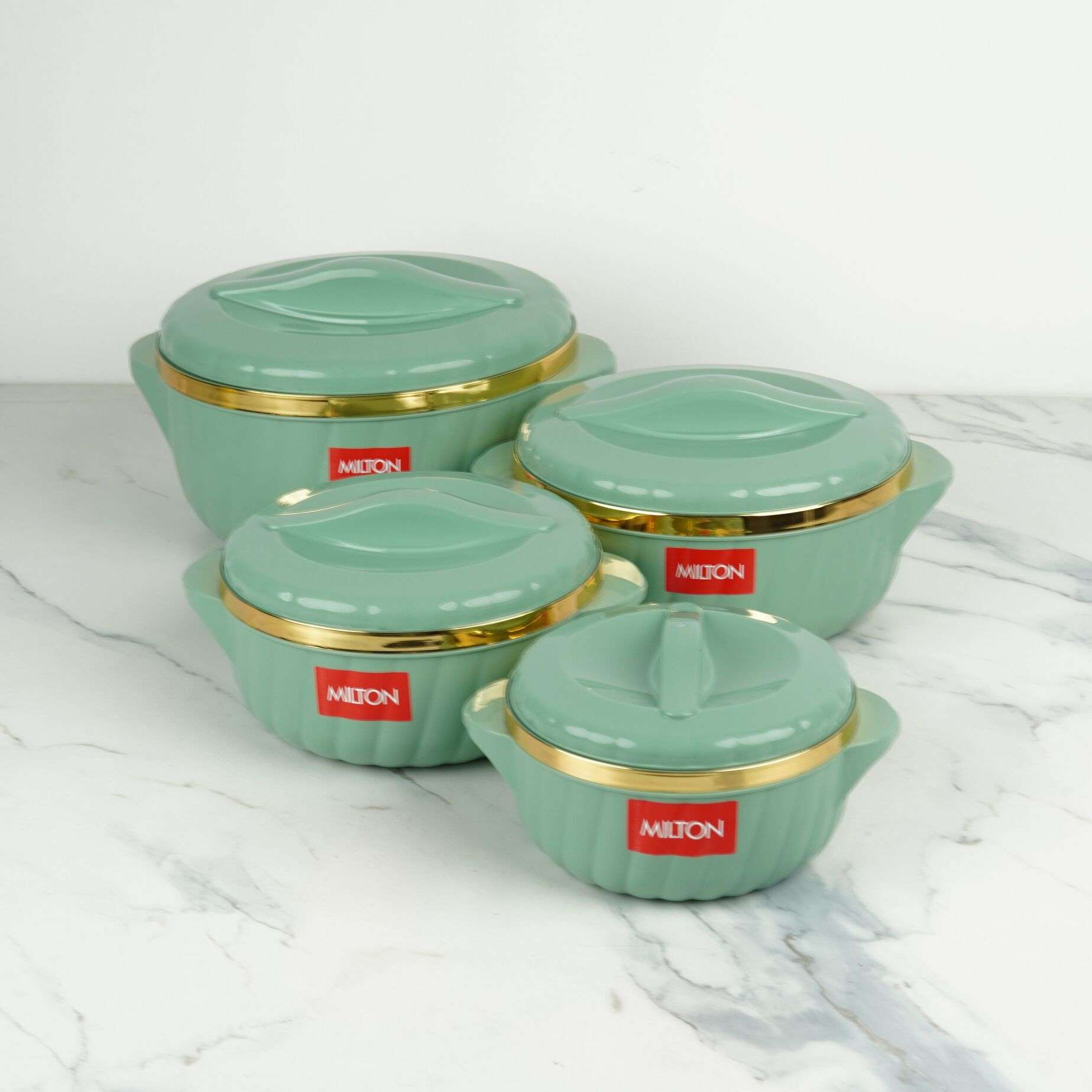 MILTON FLORA 4-Piece Thermoware Insulated Casserole Set