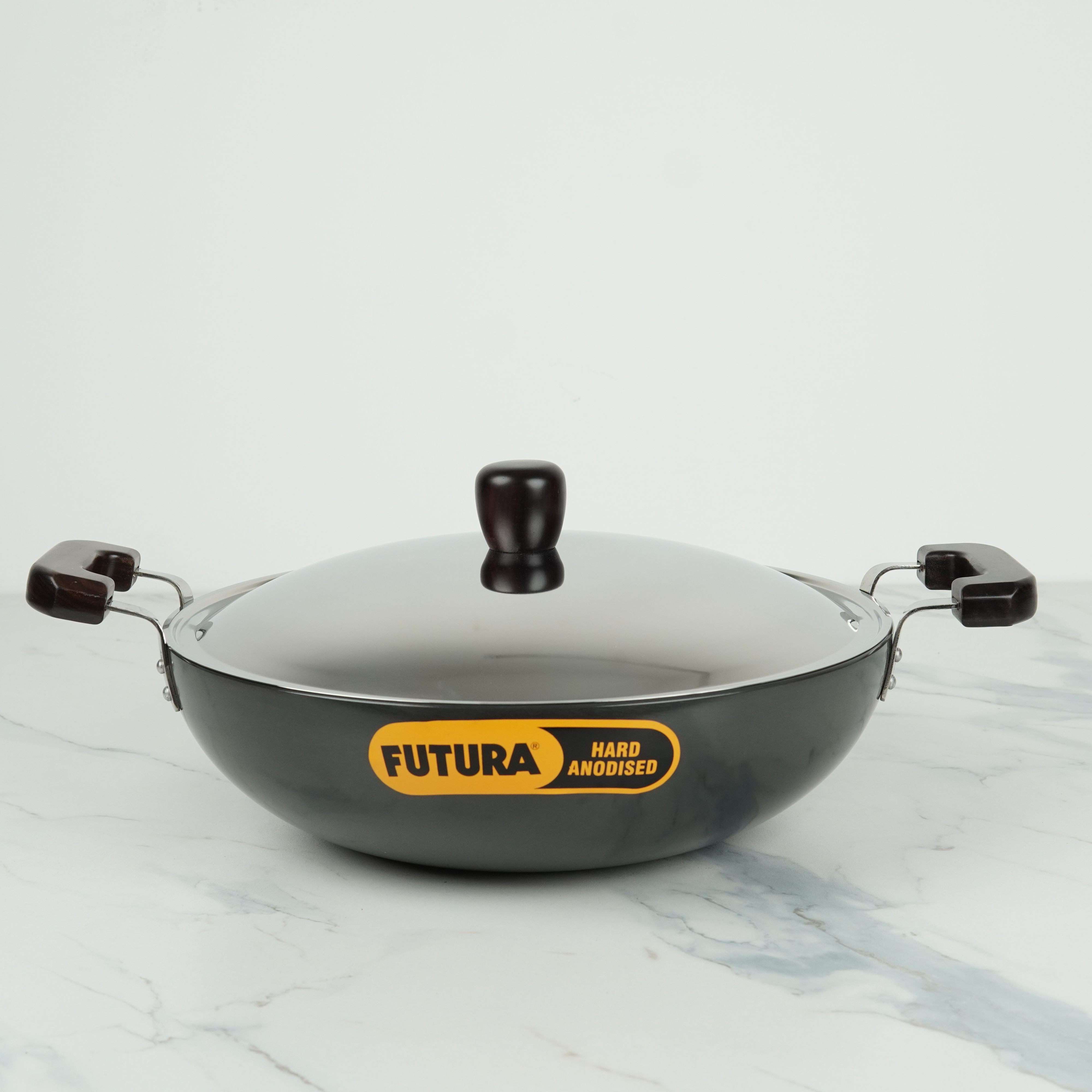 Hawkins Futura Hard Anodized Deep Fry Pan –7.5L