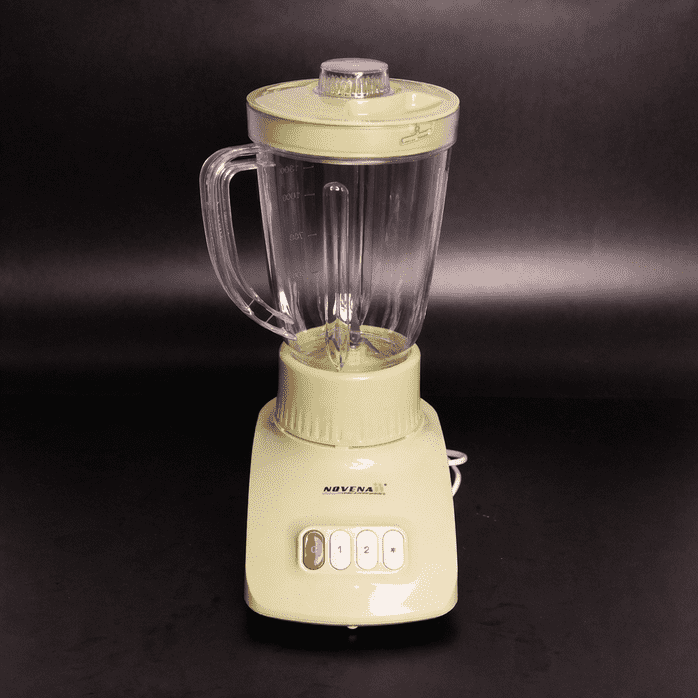 Novena Black Berry BL-404, 4-in-1 Blender – 1.6L Unbreakable PC Jar, Mincer, Dry Mill, and Soybean Filter with Stainless Steel Blades