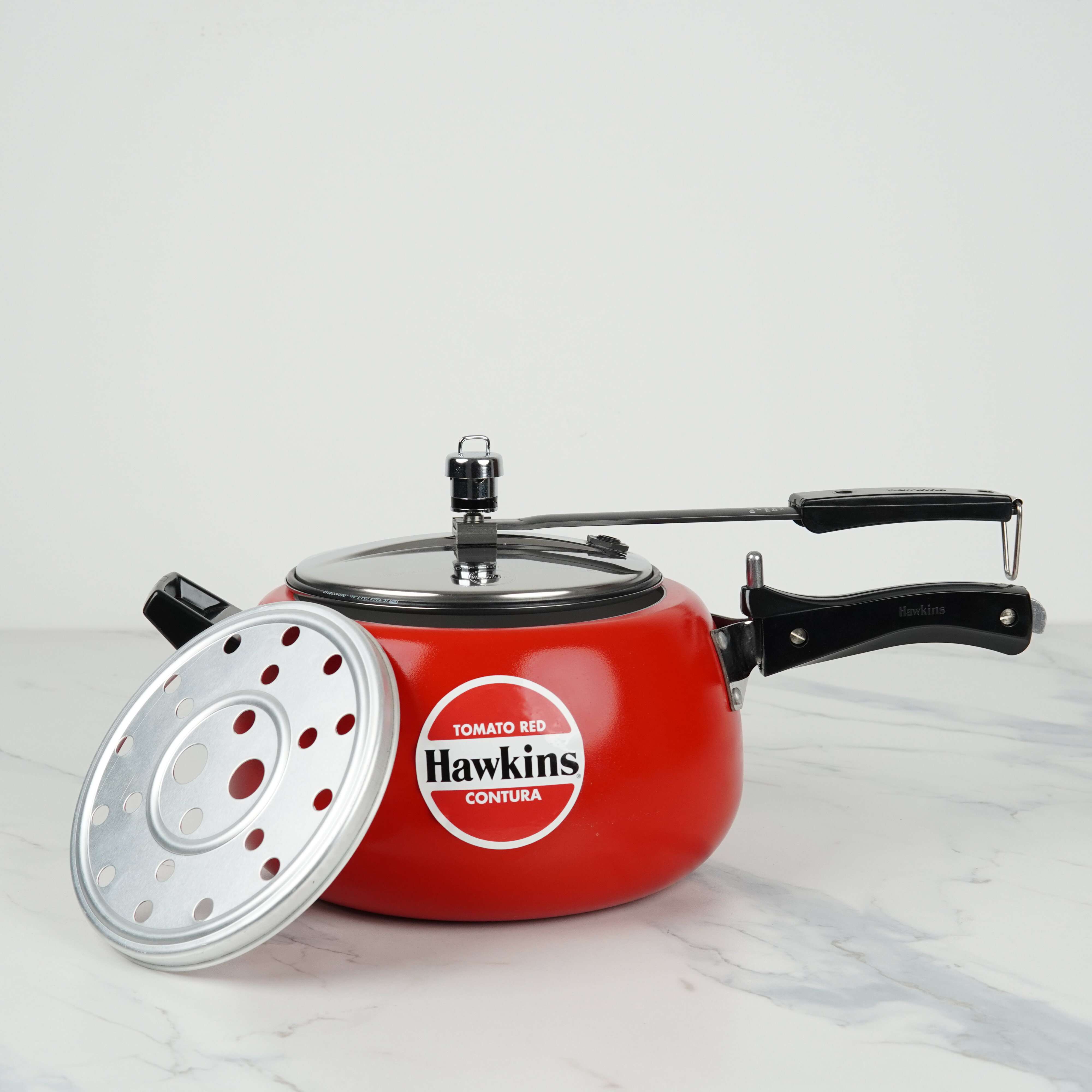 Hawkins Contura Ceramic Virgin Aluminum Pressure Cooker – 5L