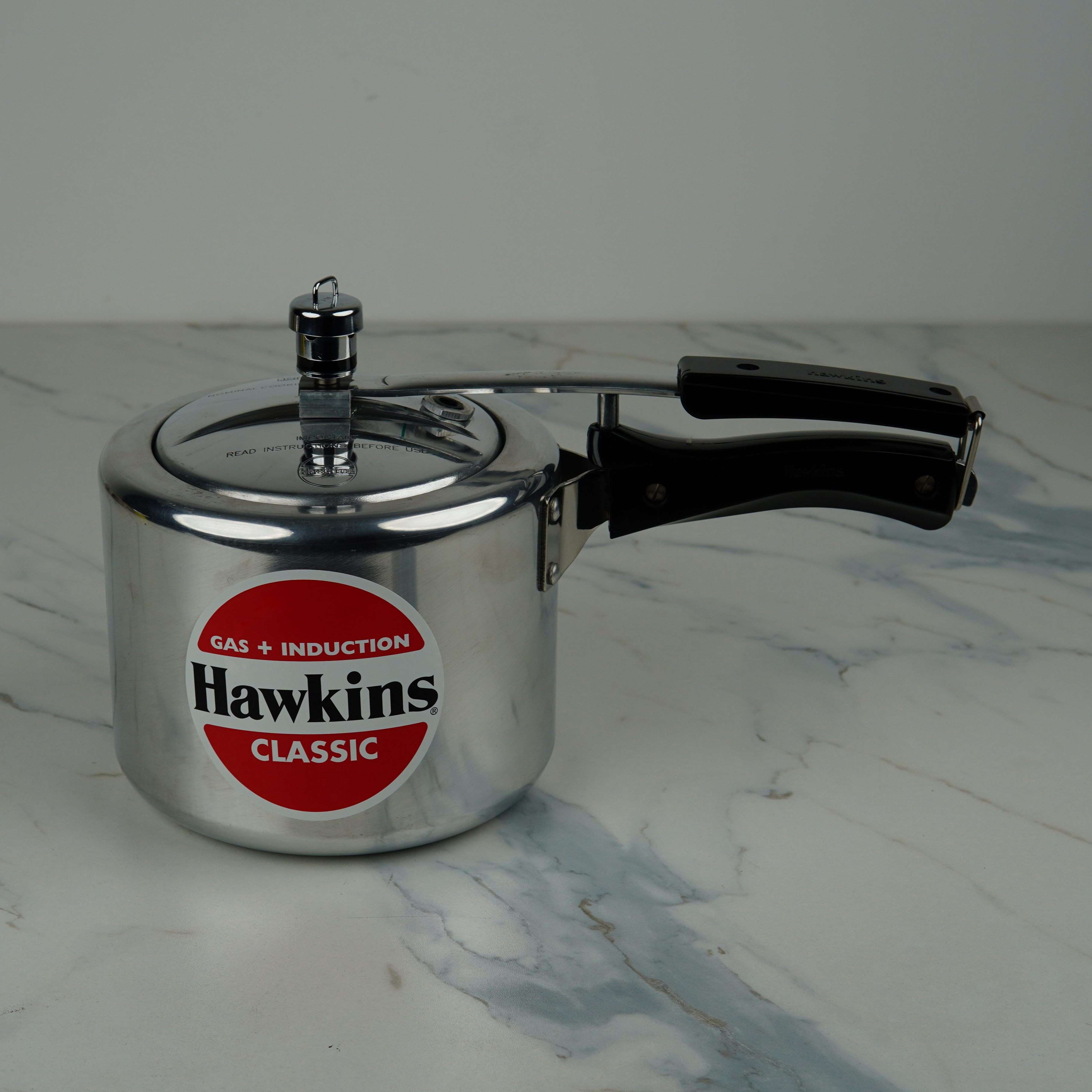 Hawkins Classic Induction Pressure Cooker - 4L | Gas + Induction Compatible