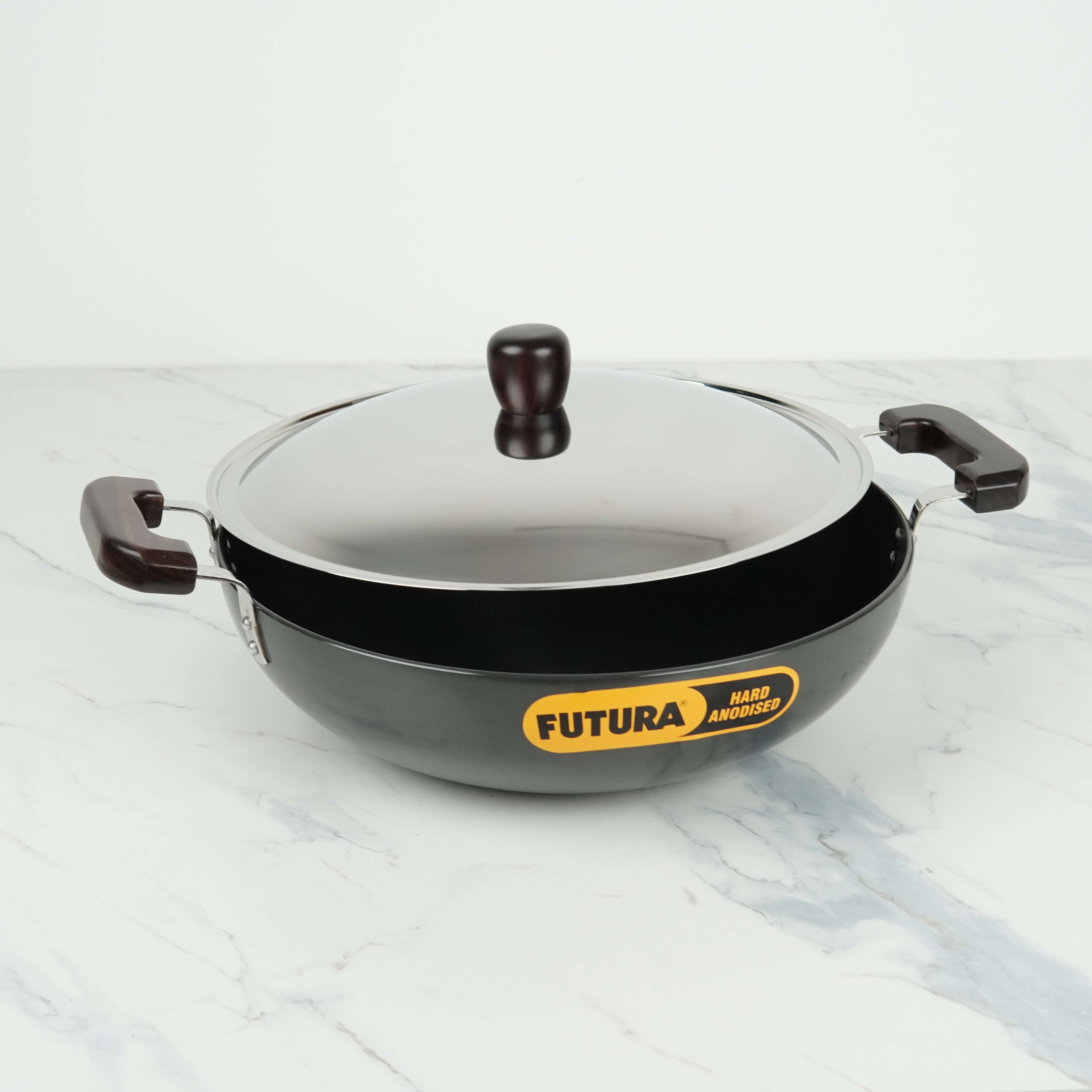 Hawkins Futura Hard Anodized Deep Fry Pan – 5L