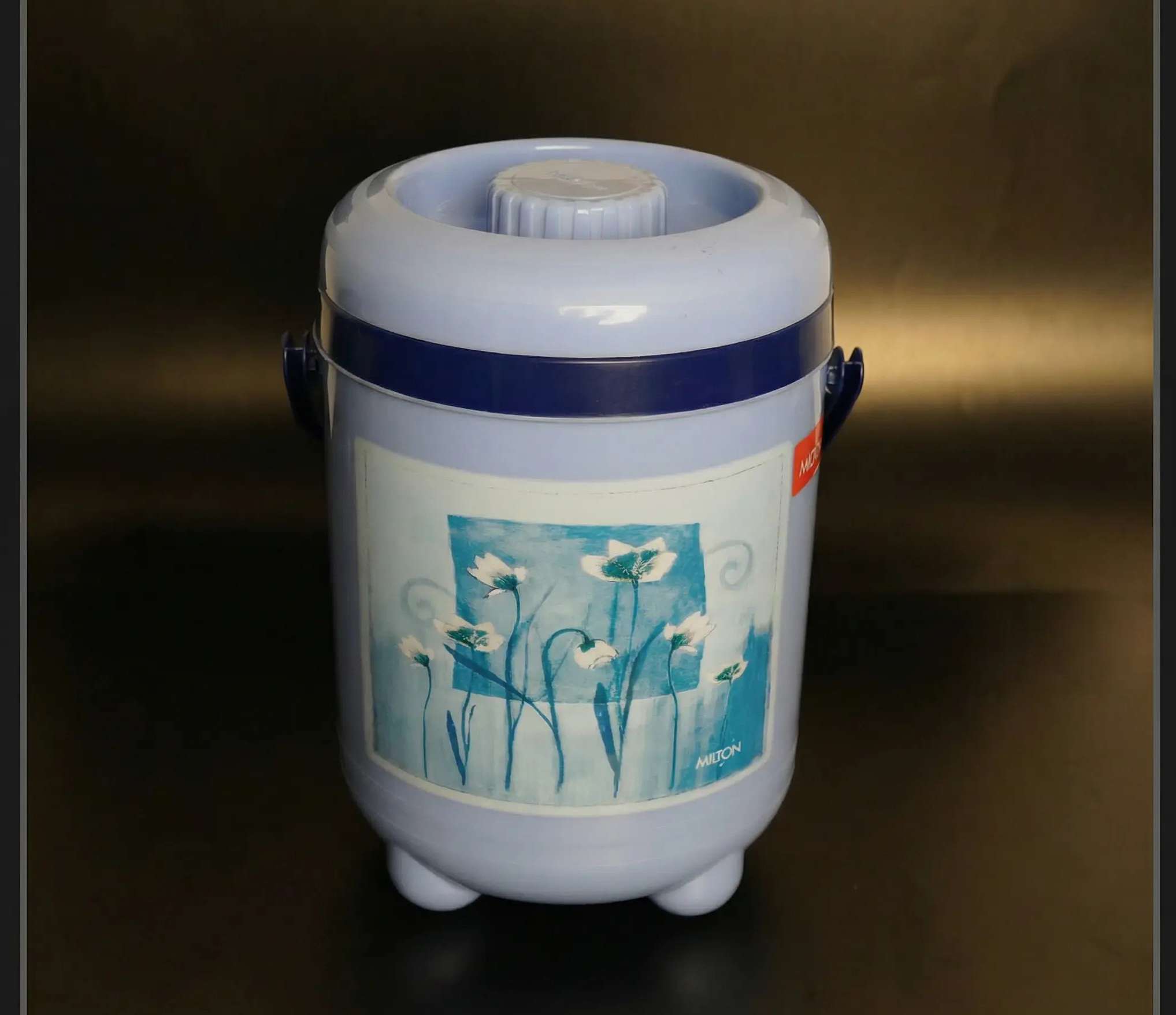 Milton Trojan 5 PU Insulated Tiffin – 5 Stainless Steel Containers with Lifter, BPA-Free, and Food Grade Virgin Plastic